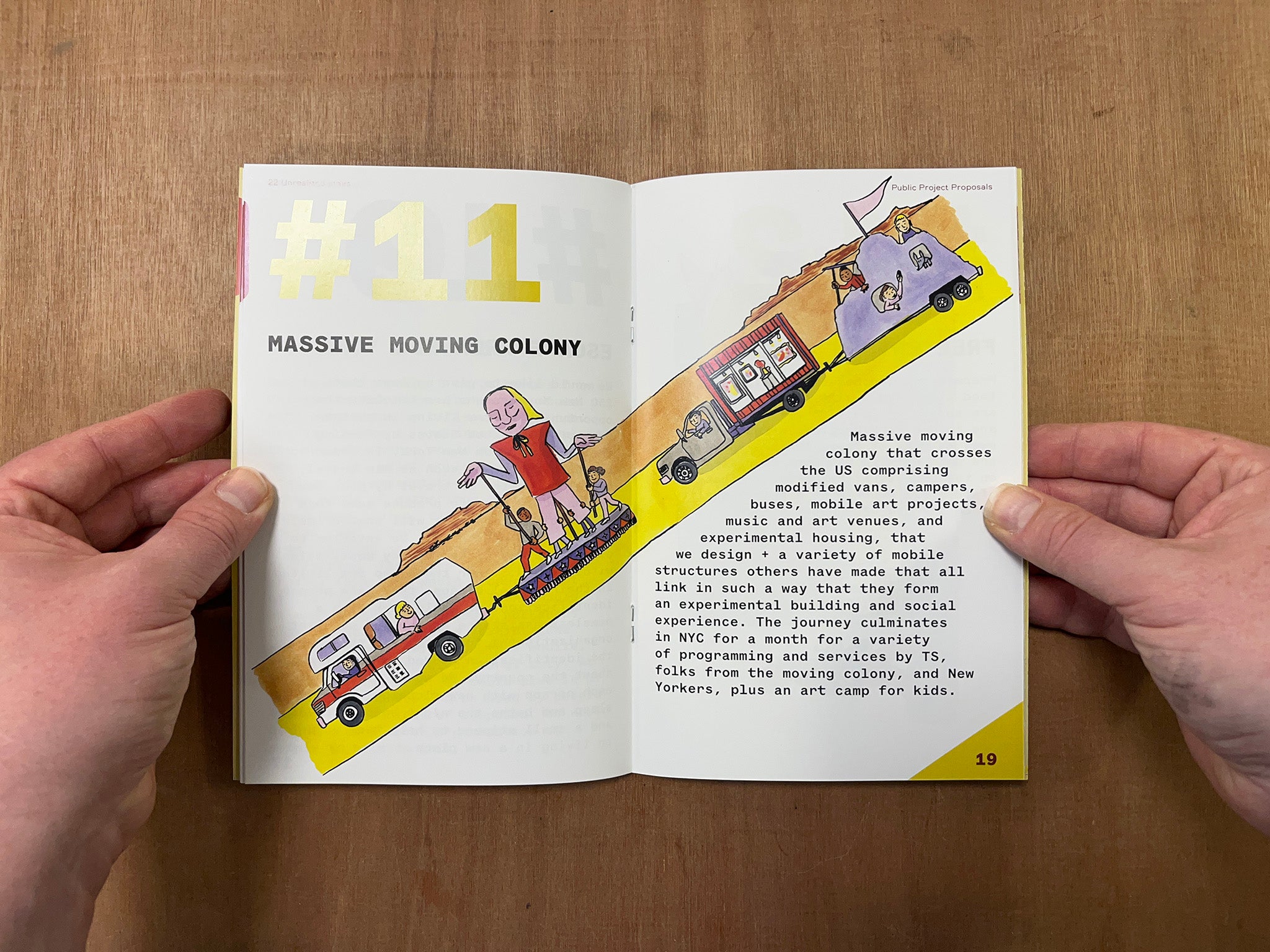 22 UNREALIZED PUBLIC PROJECT PROPOSALS