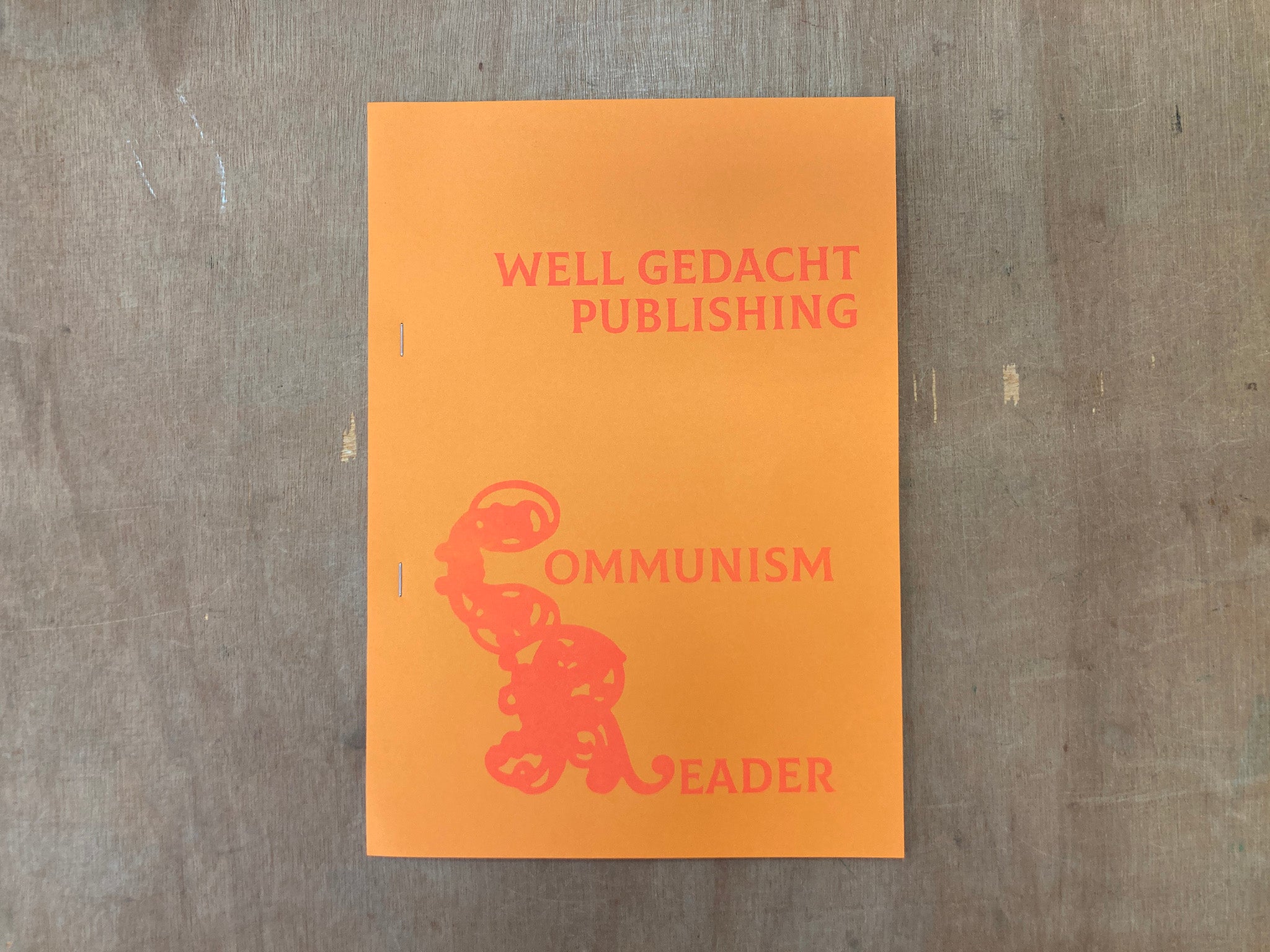 WELL GEDACHT PUBLISHING COMMUNISM READER