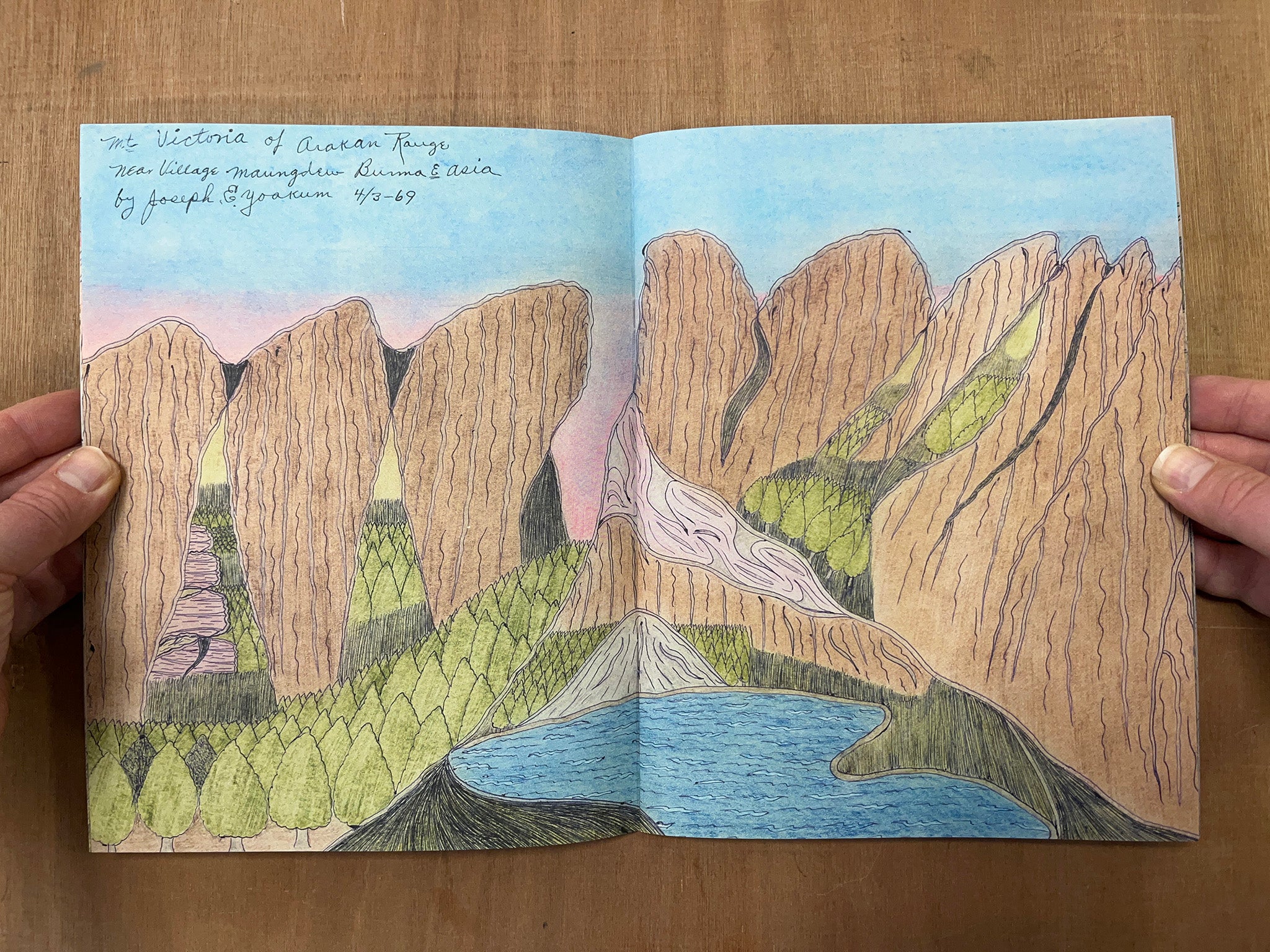 MOUNT HOREB PALESTINE by Joseph E. Yoakum