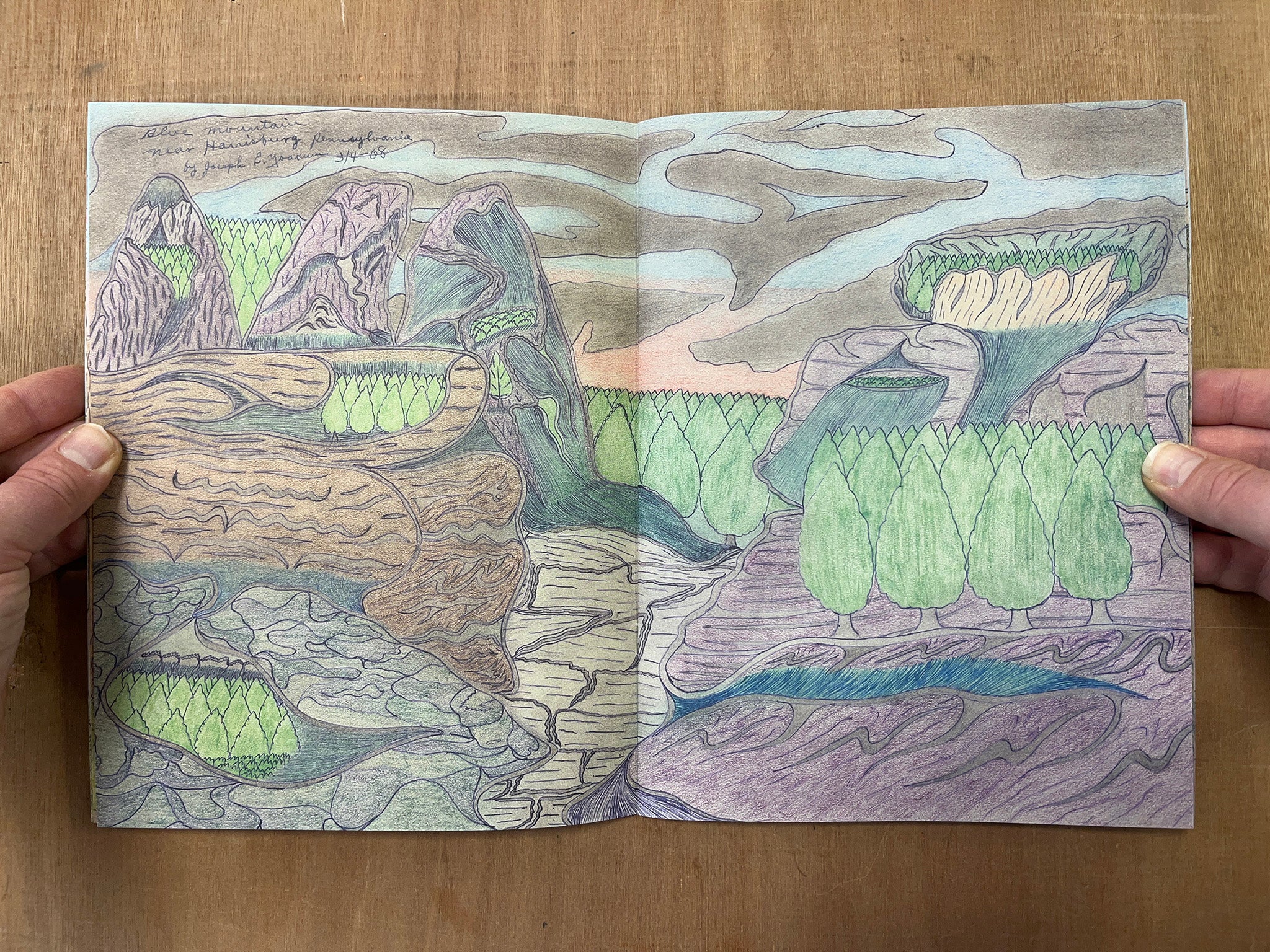 MOUNT HOREB PALESTINE by Joseph E. Yoakum