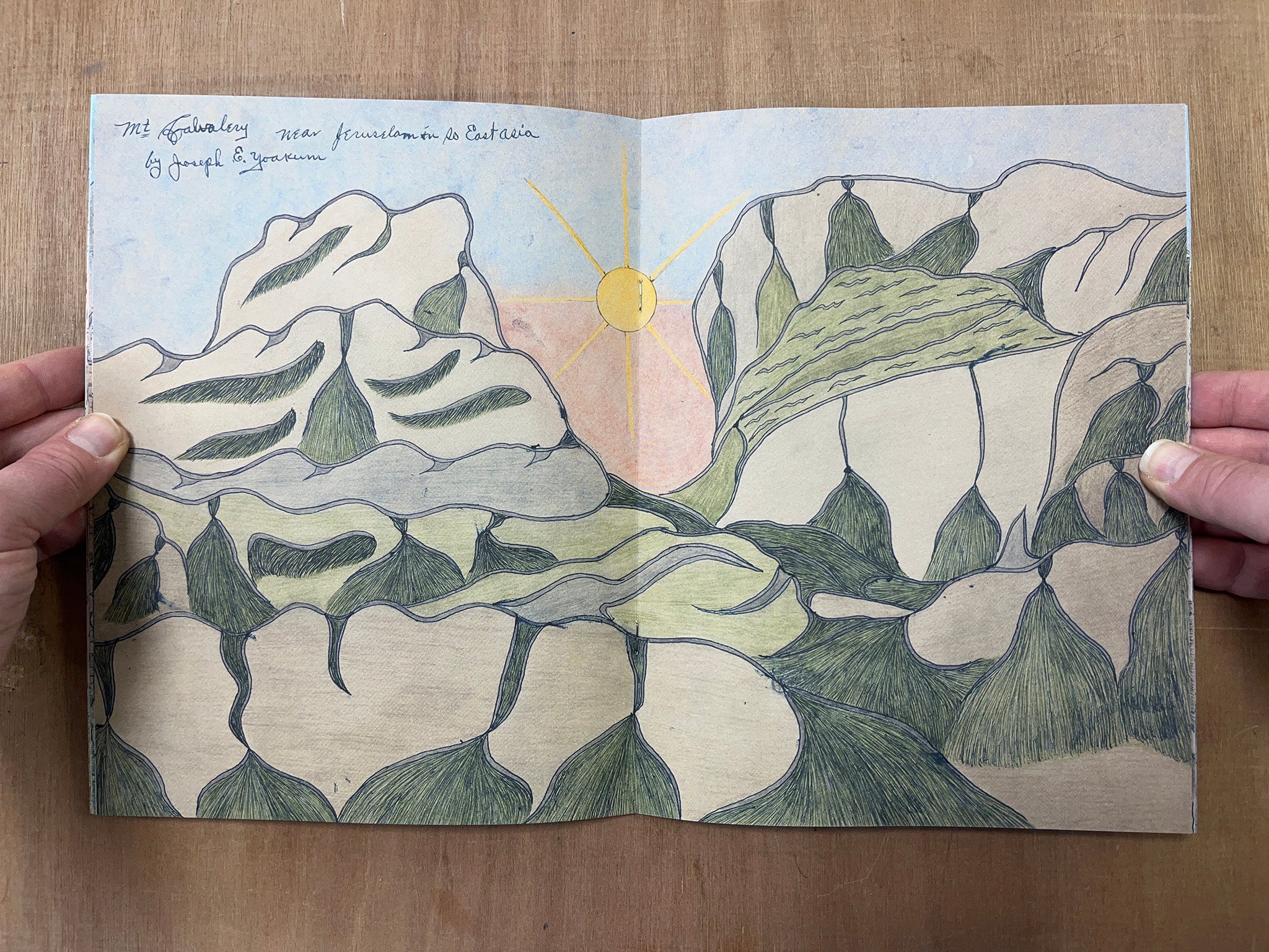 MOUNT HOREB PALESTINE by Joseph E. Yoakum