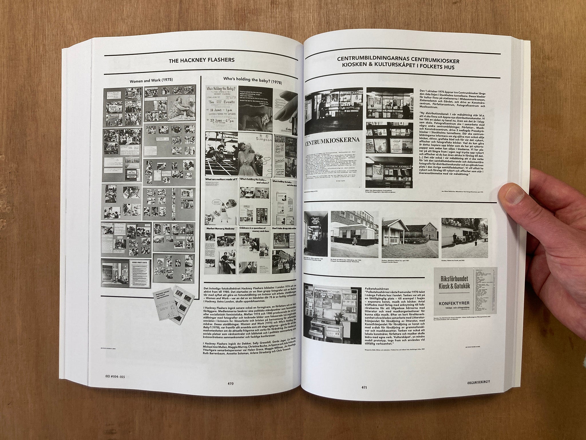 OEI # 104–105: ORGANISERING!? RUM FÖR KULTUR: FOLKETS HUS, KULTURHUS, PUBLICERINGSPRAKTIKER (ORGANIZATION!? ROOM FOR CULTURE: THE PEOPLE'S HOUSE, CULTURE HOUSE, PUBLICATION PRACTICES)