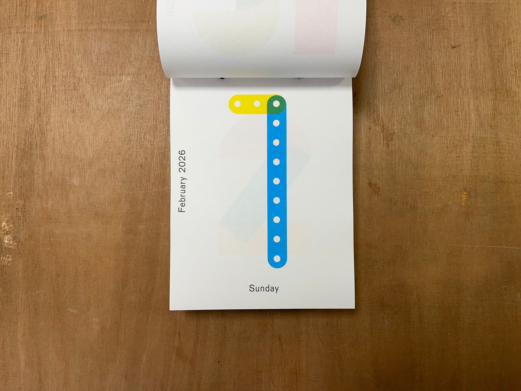 EVERY DAY IS A NEW DAY / CALENDAR 2026 by Karel Martens