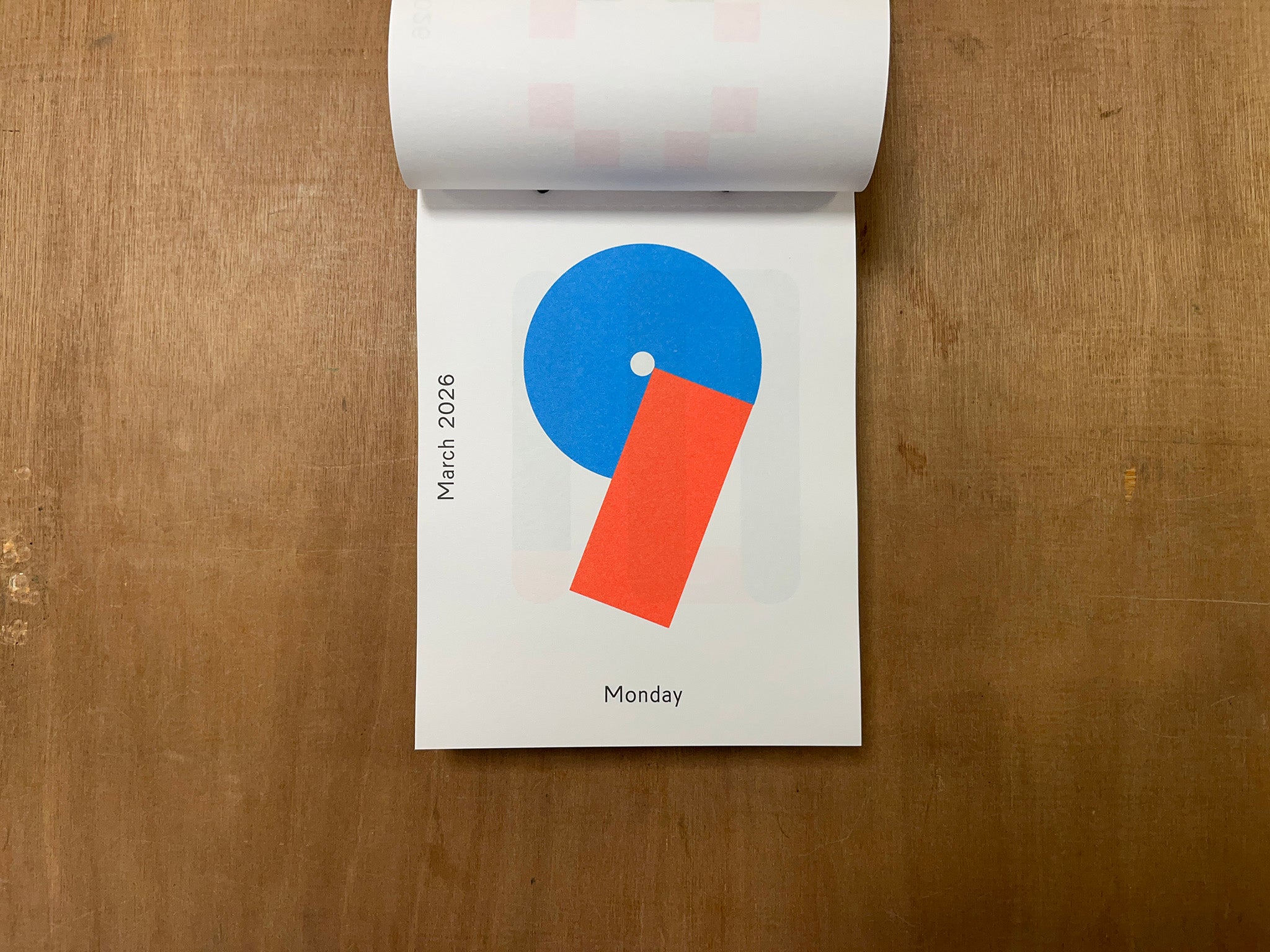 EVERY DAY IS A NEW DAY / CALENDAR 2026 by Karel Martens