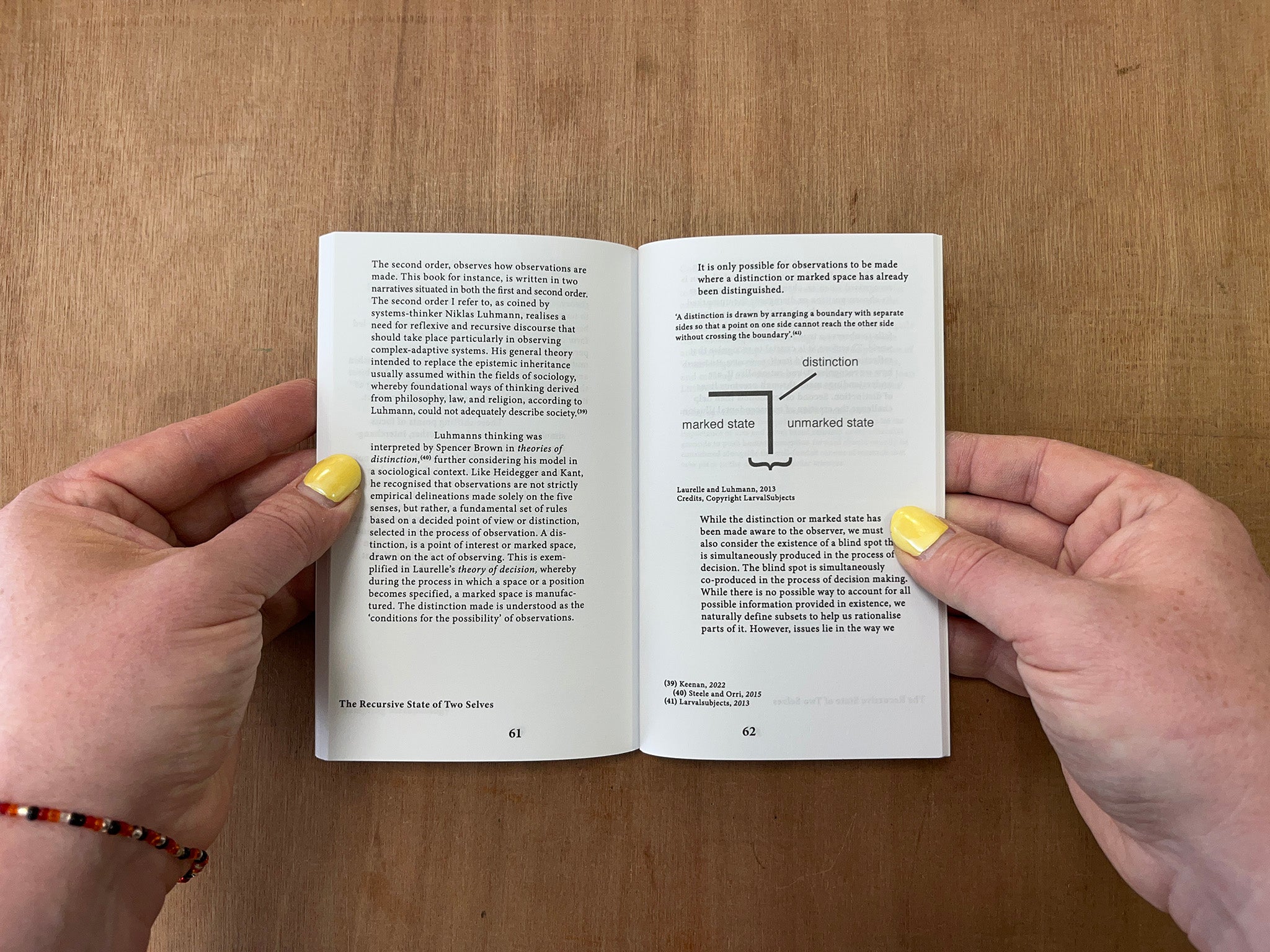 THE RECURSIVE STATE OF TWO SELVES by Cameron Harris