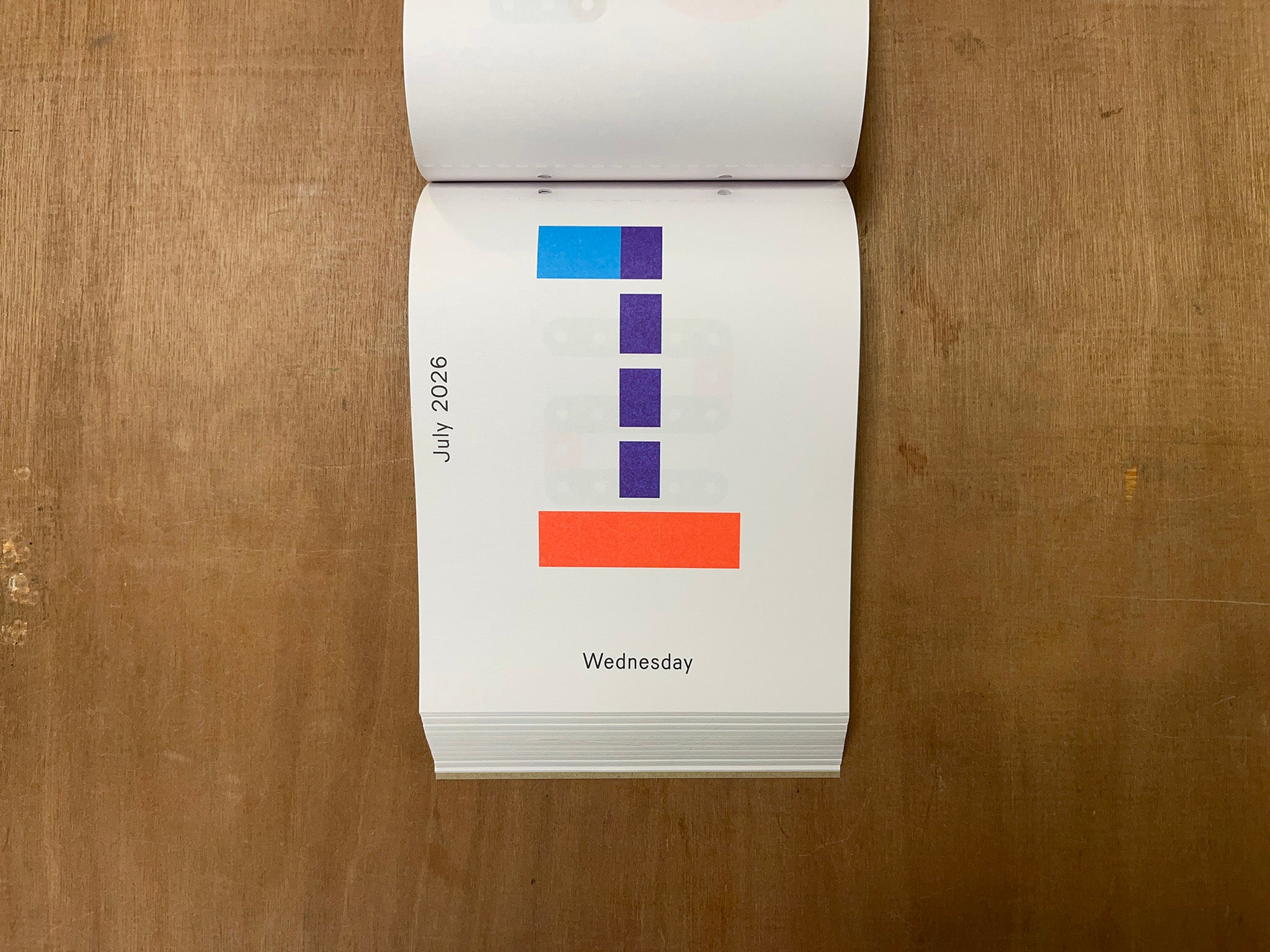 EVERY DAY IS A NEW DAY / CALENDAR 2026 by Karel Martens