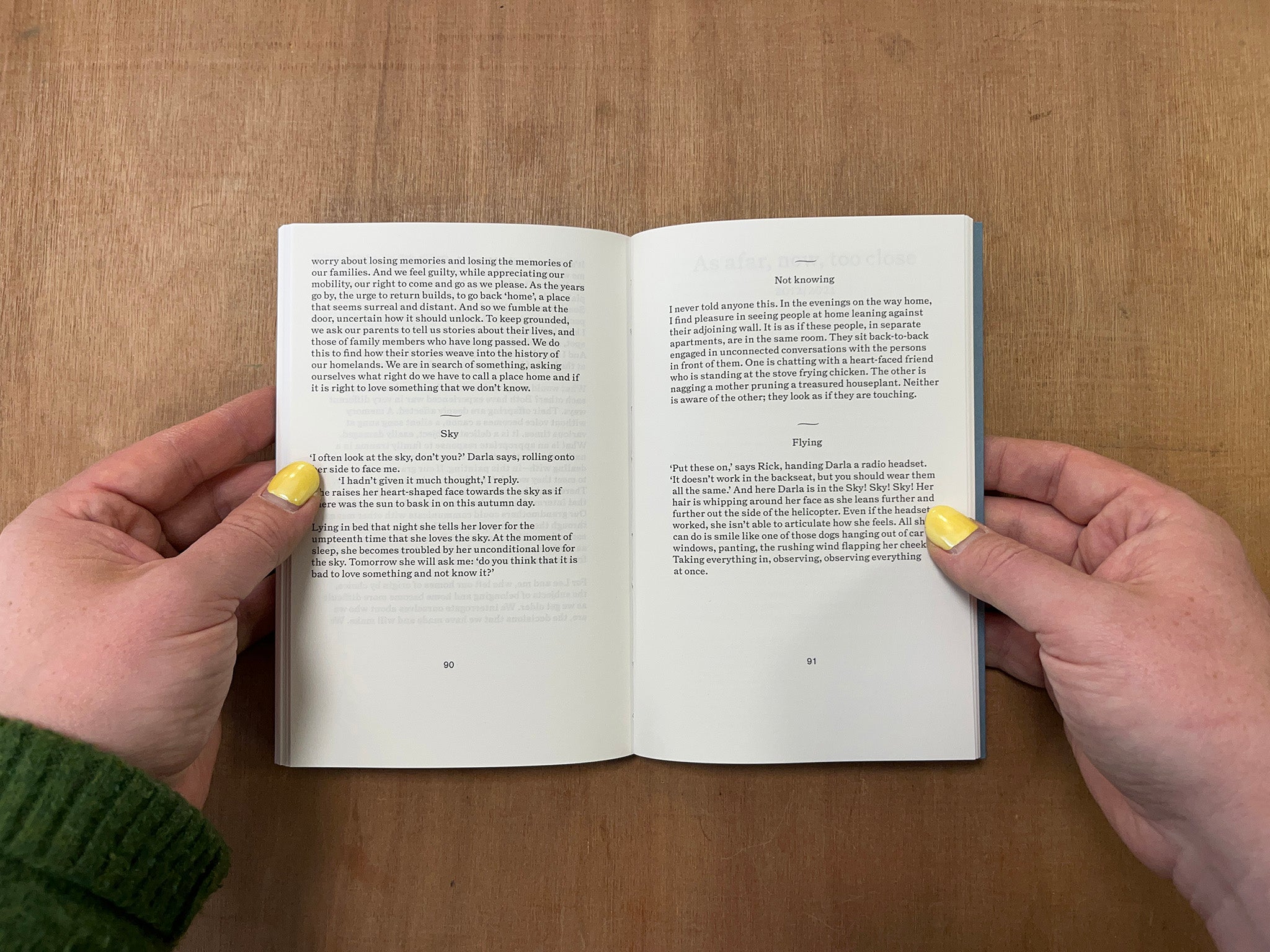 CURATORIAL FEELINGS by Eloise Sweetman