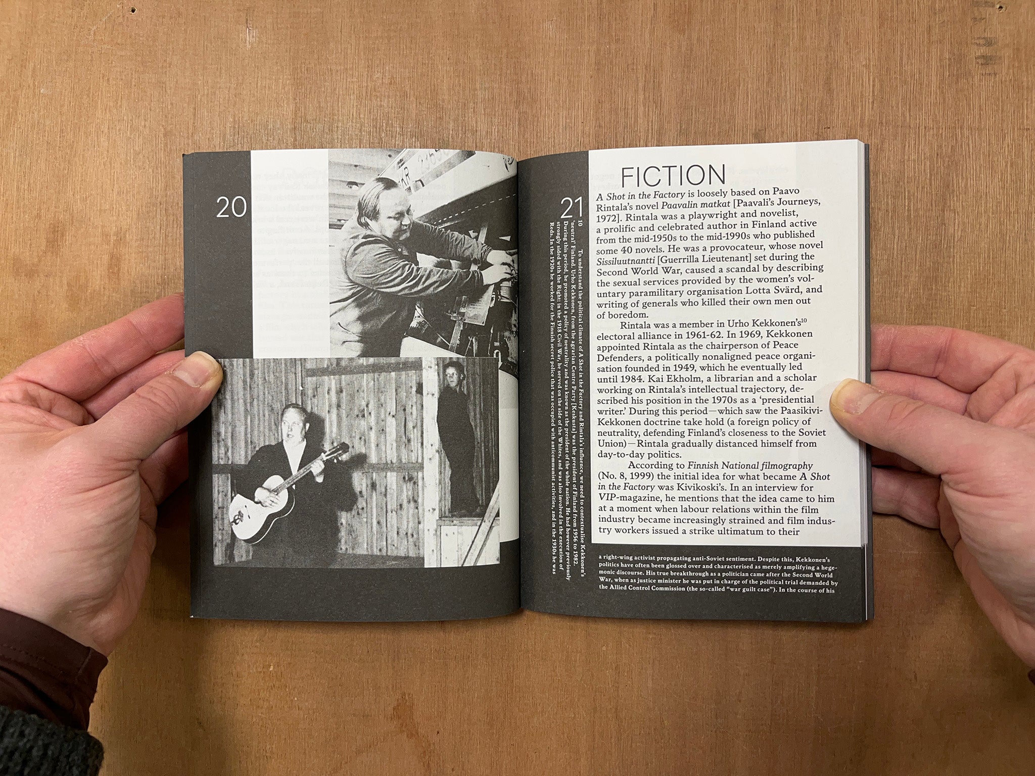 A SHOT IN THE FACTORY