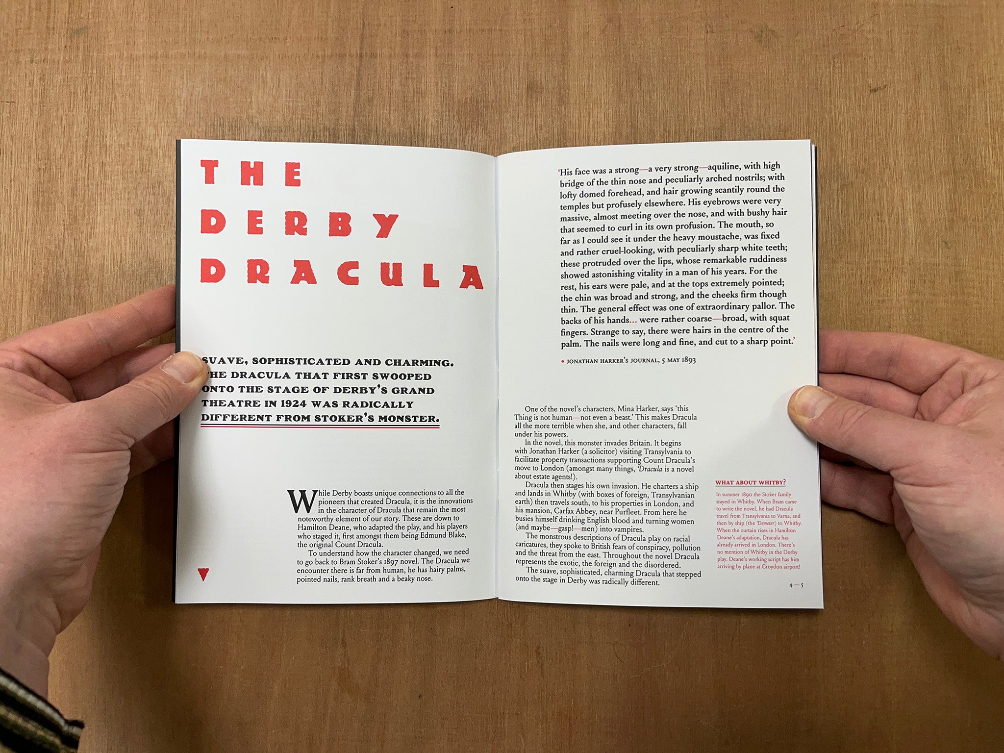 DRACULA RETURNS TO DERBY