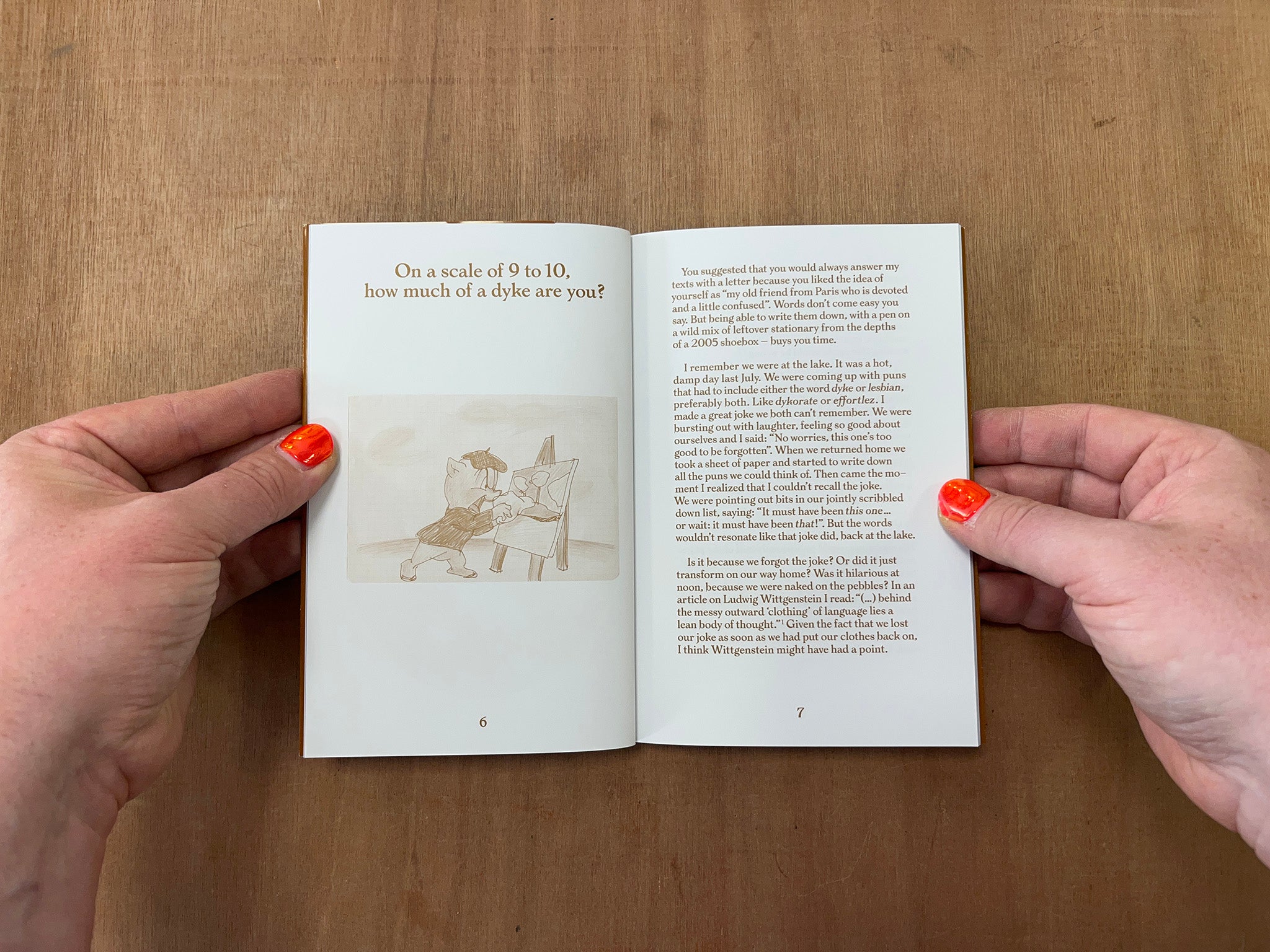 PORTRAIT OF THE ARTIST AS A WRITER by Stefanie Leinhos
