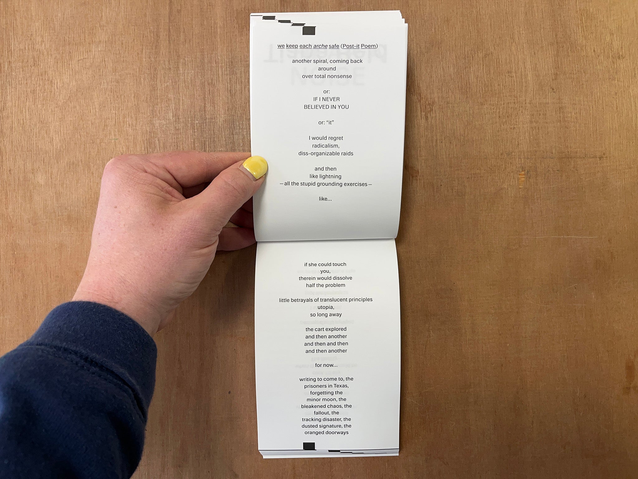 THE INTERJECTION CALENDAR 010 by Rhea Dillon (Ed.)