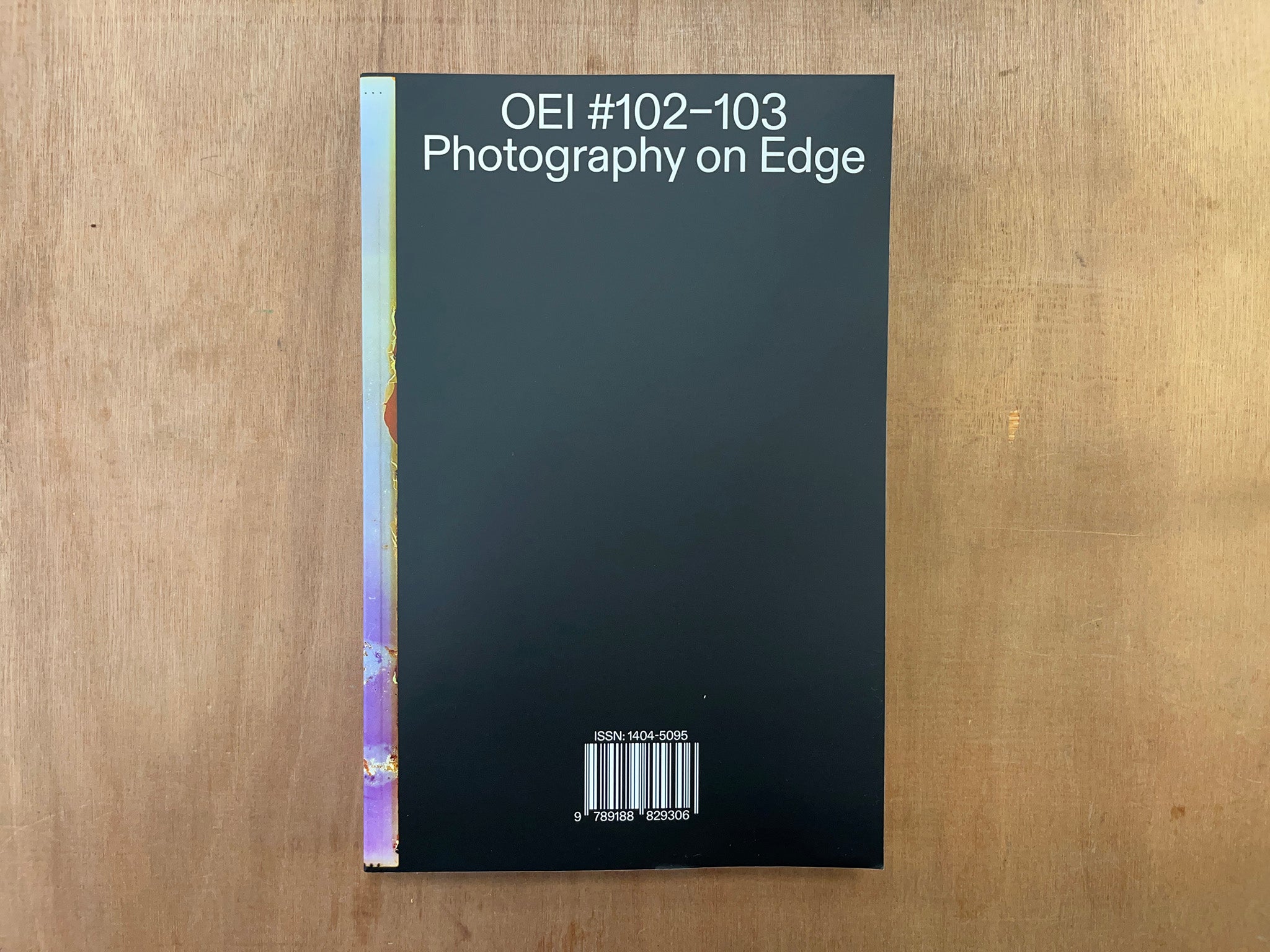 OEI #102-103: PHOTOGRAPHY ON THE EDGE