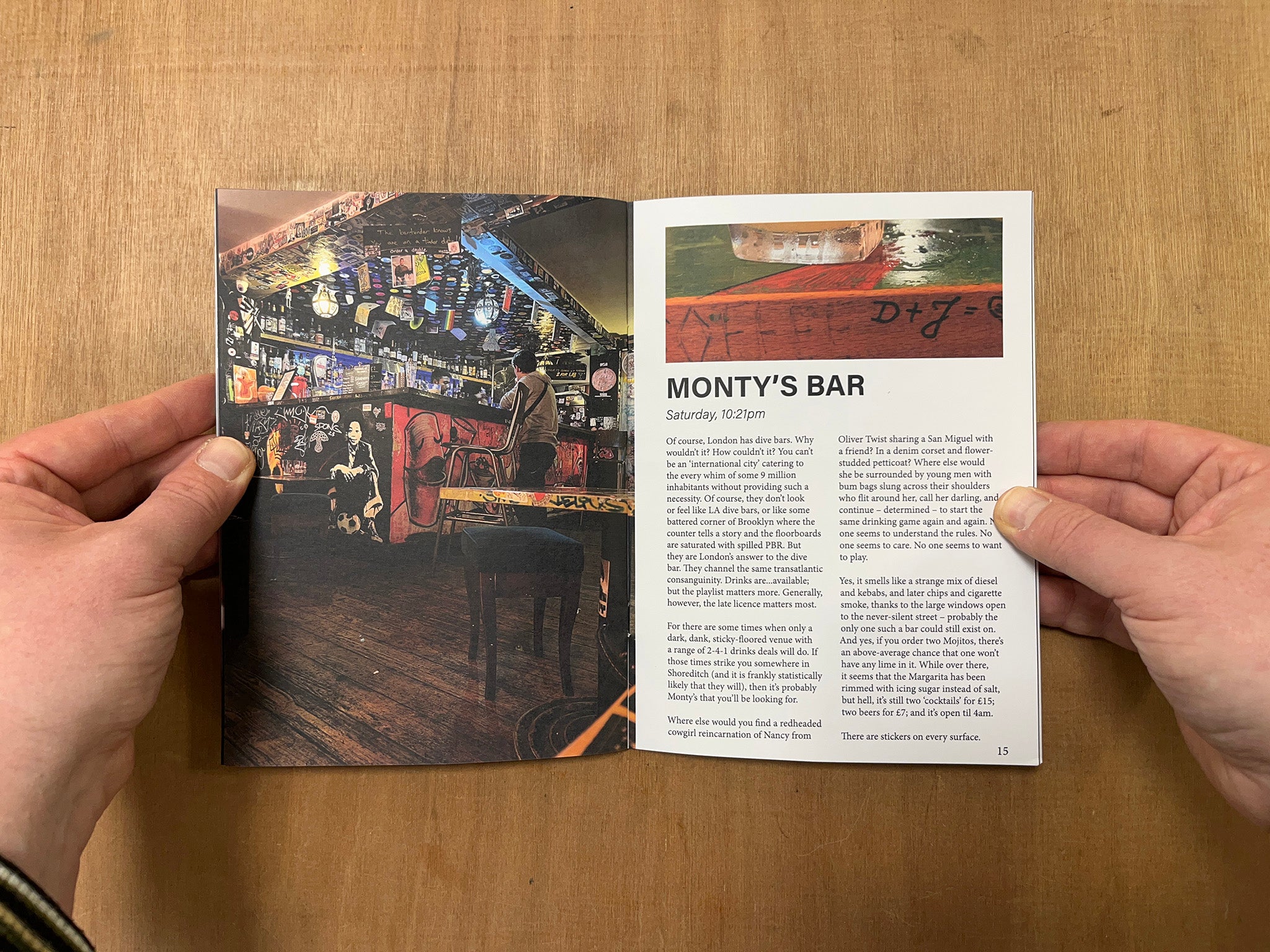 THREE BARS & A POOL TABLE by Alex Mennie