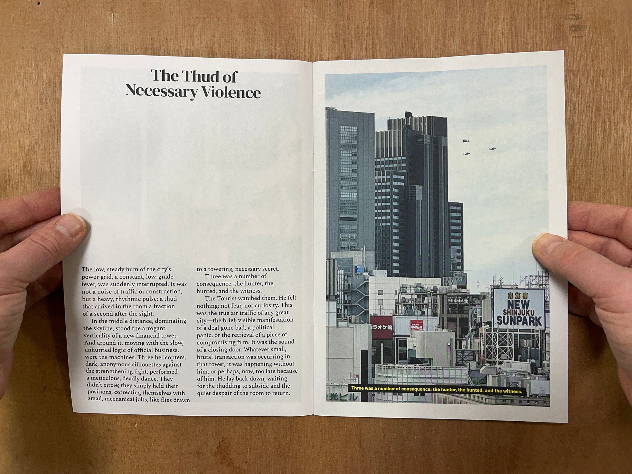 THE TOURIST by Thomas Main