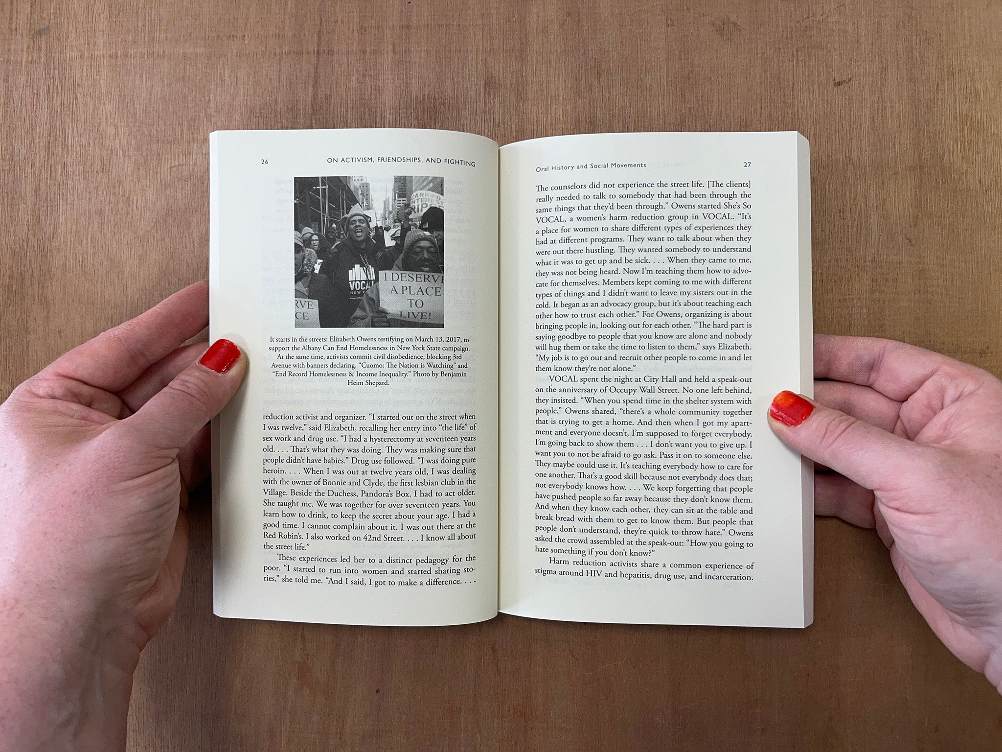 ON ACTIVISM, FRIENDSHIPS, AND FIGHTING: ORAL HISTORIES, STRATEGIES AND CONFLICTS by Benjamin Heim Shepard