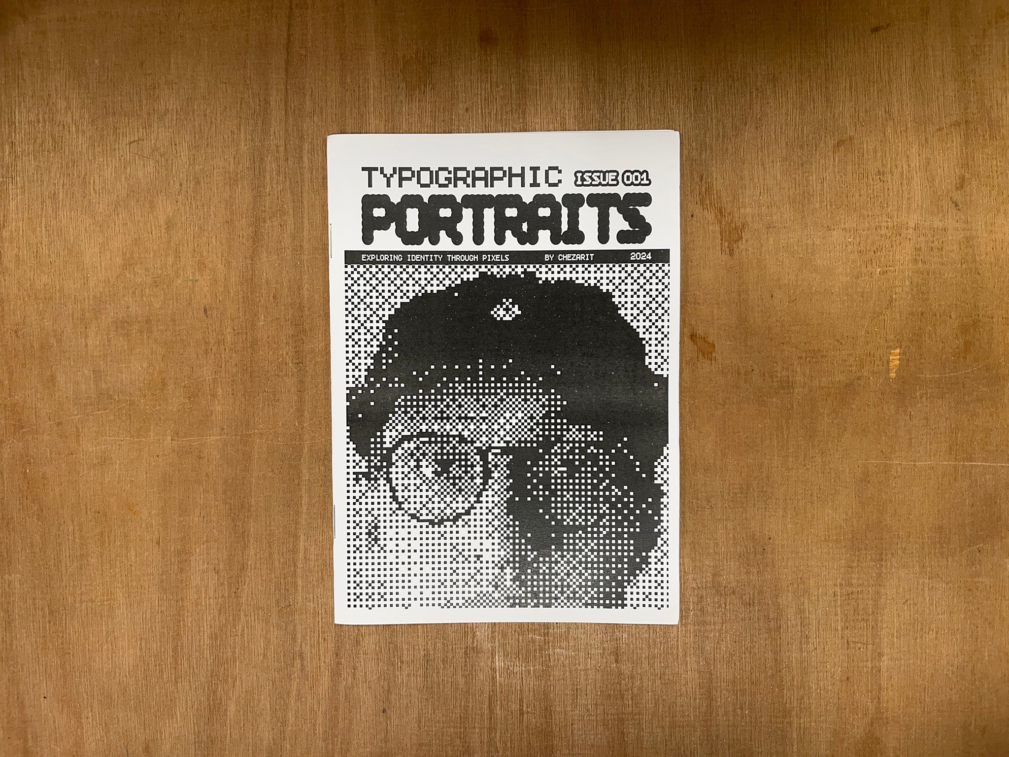 TYPOGRAPHIC PORTRAITS by Chezarit Mattie