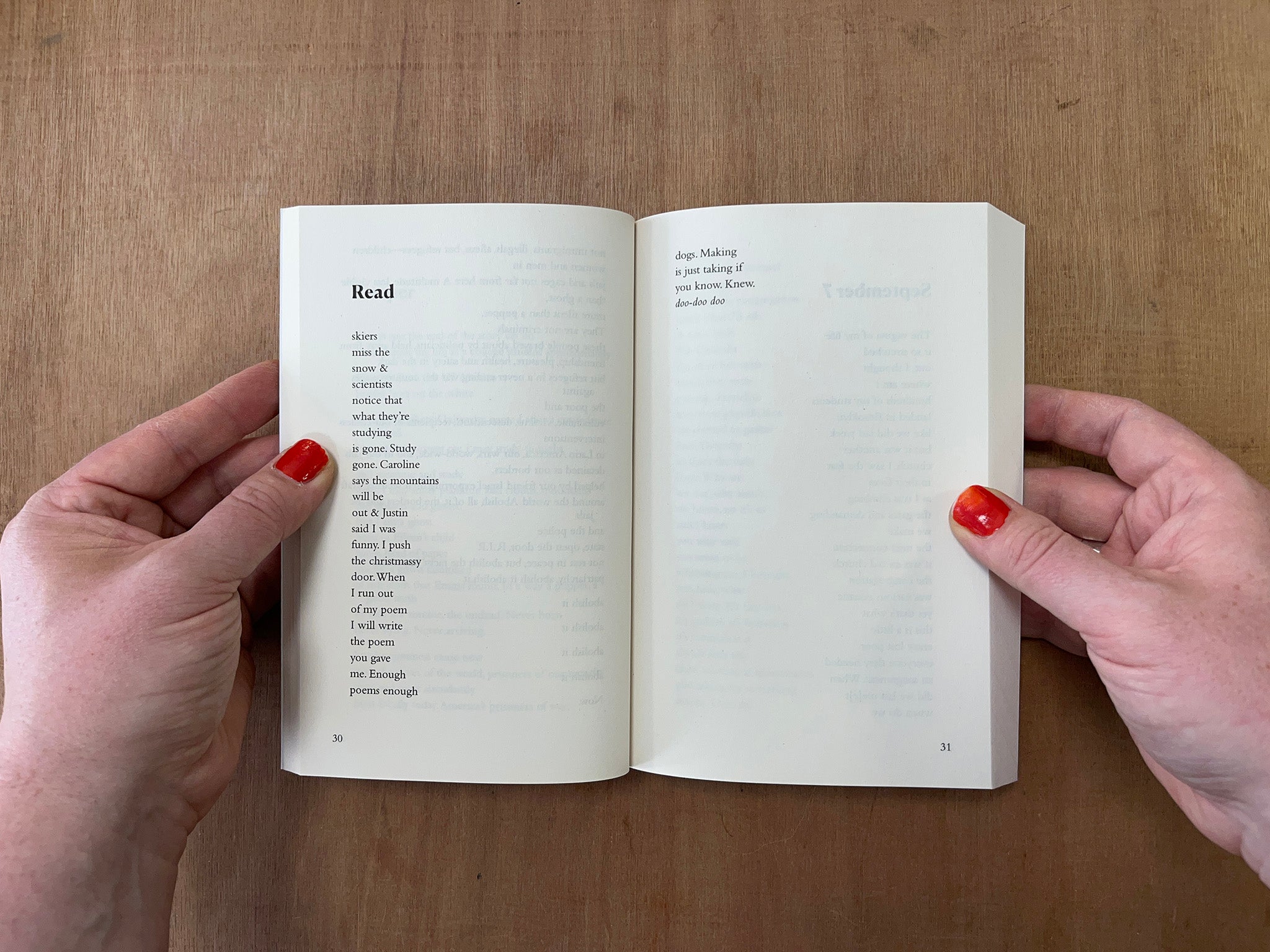 A “WORKING LIFE” by Eileen Myles