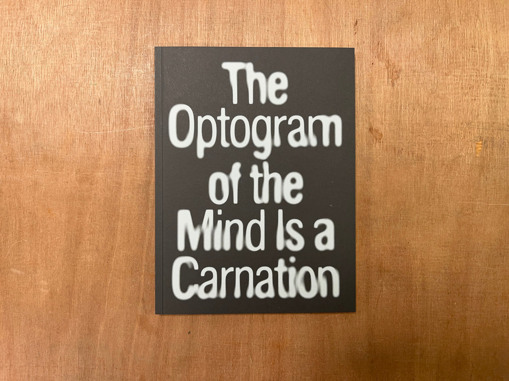 THE OPTOGRAM OF THE MIND IS A CARNATION by Isabel Sobral Campos