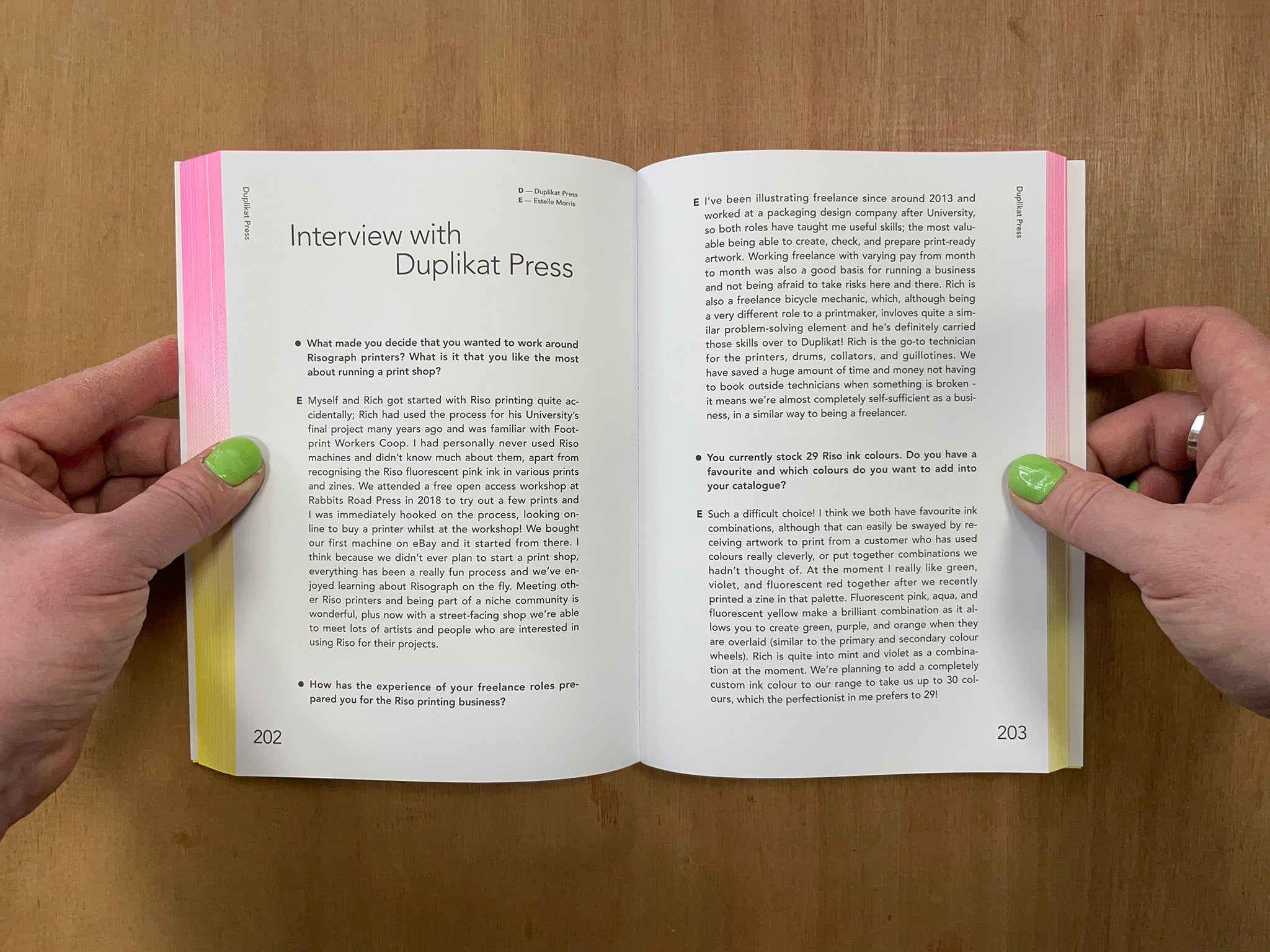 Hello Riso Book RISO ART: A CREATIVE'S GUIDE TO MASTERING RISOGRAPHY by Vivian Toh & J ...
