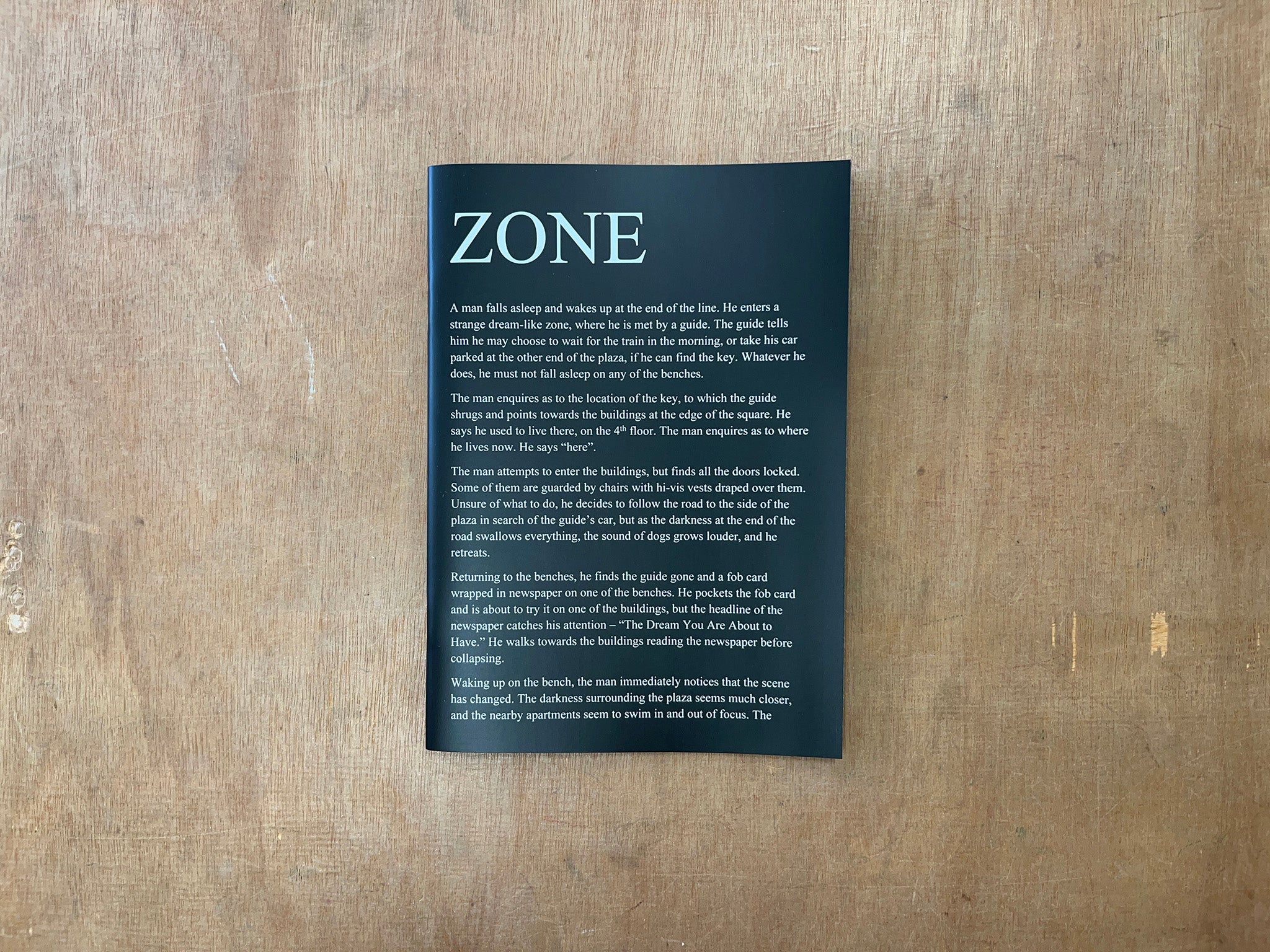 ZONE by Jake Shelvey