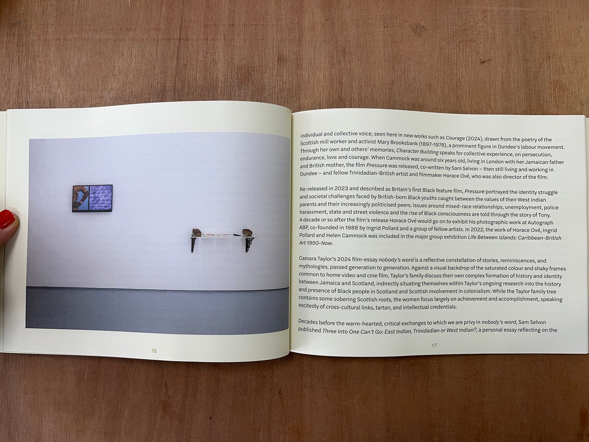 SOFT IMPRESSIONS by Helen Cammock, Ingrid Pollard & Camara Taylor