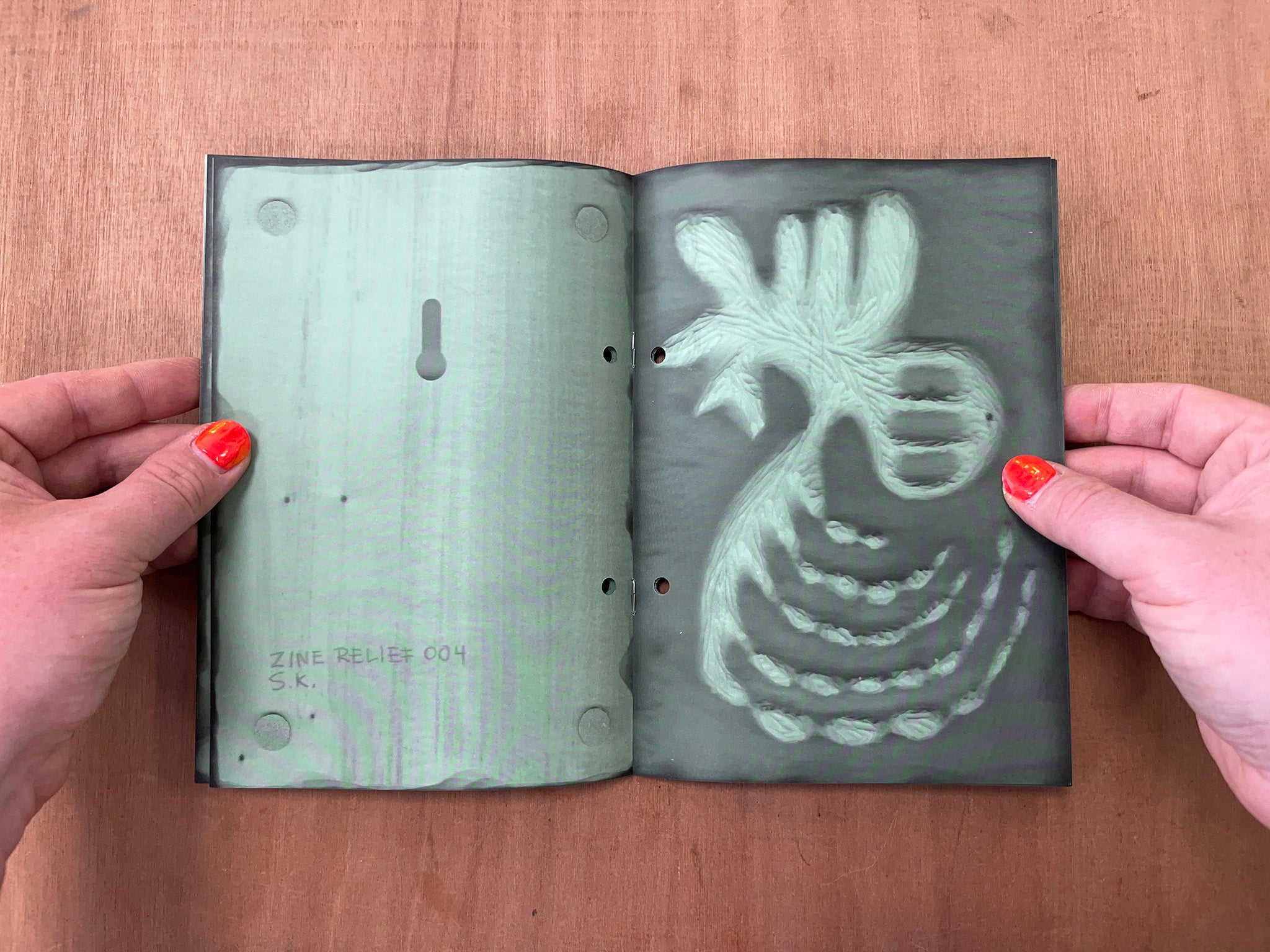ZINE RELIEF by Sigve Knutson