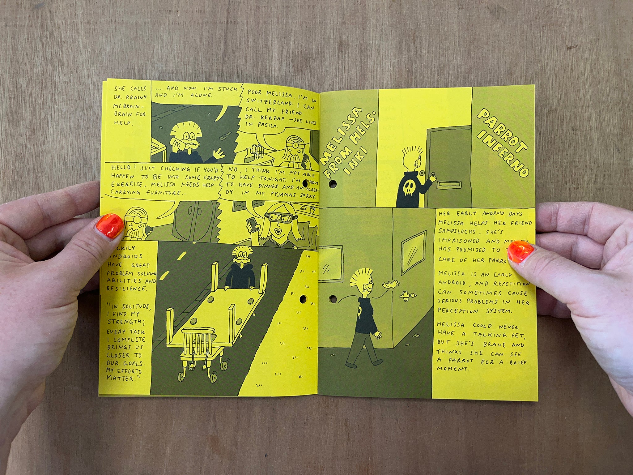 HELP! MELISSA FROM HELSINKI by Roope Eronen