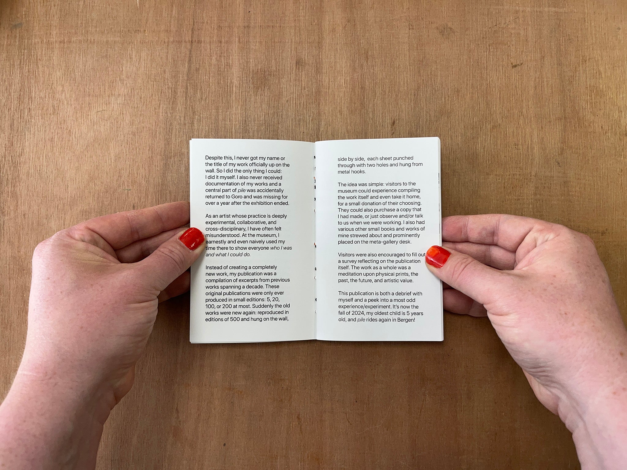 WHAT SHOULD AN ARTIST LOOK LIKE? WHAT SHOULD A PRACTICE FEEL LIKE? by Jessica Williams