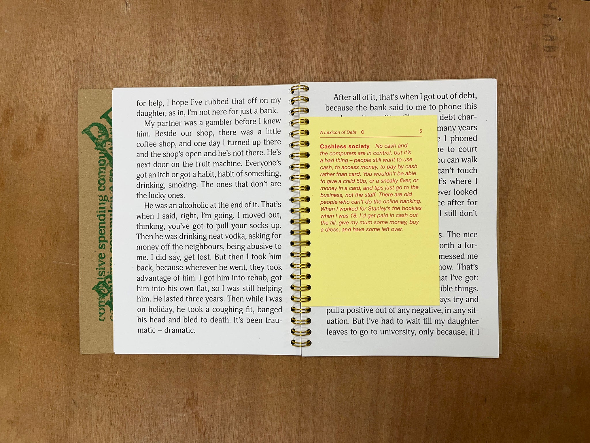 ELASTIC MONEY: A LEXICON OF DEBT