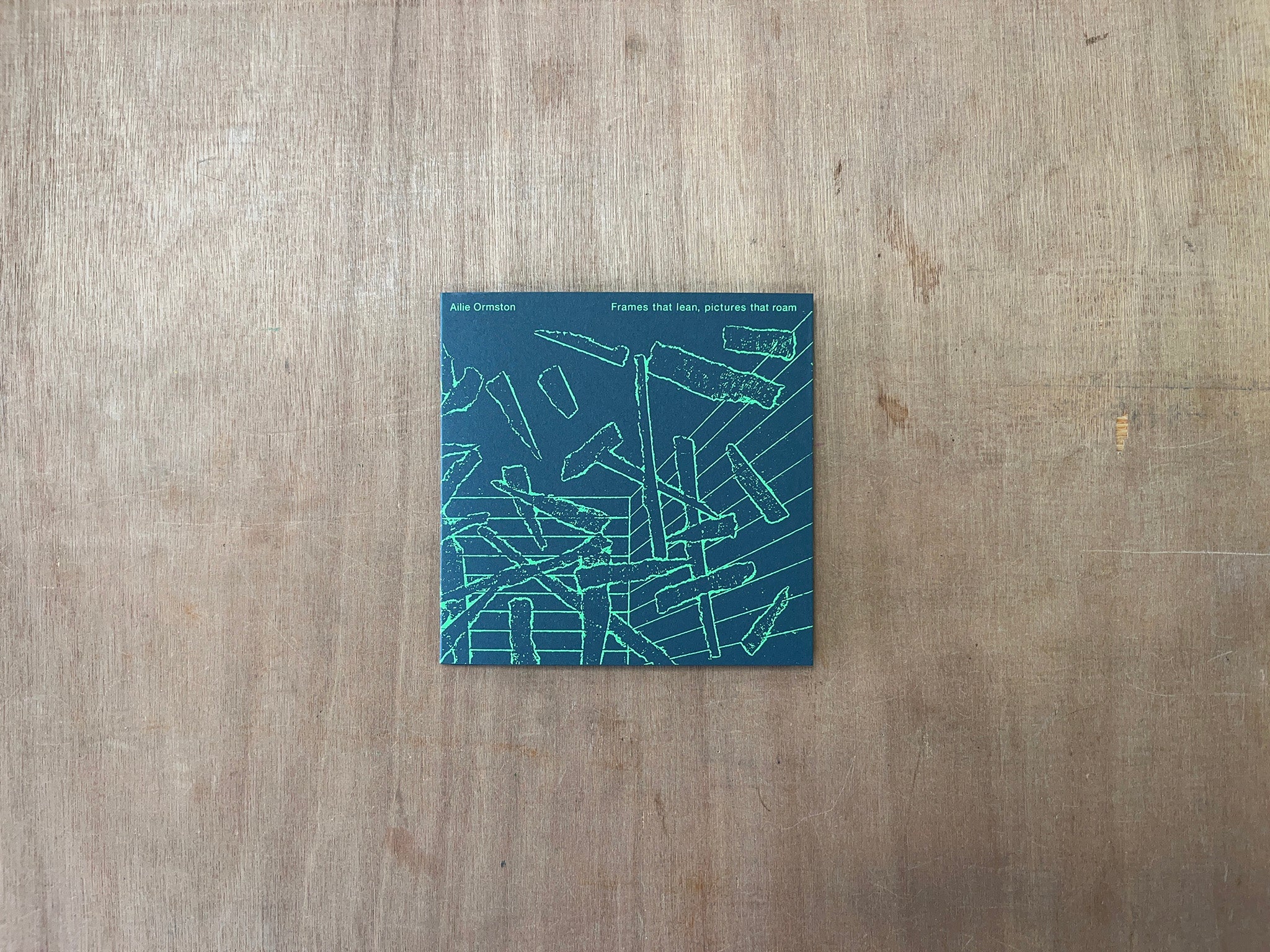 FRAMES THAT LEAN, PICTURES THAT ROAM by Ailie Ormston