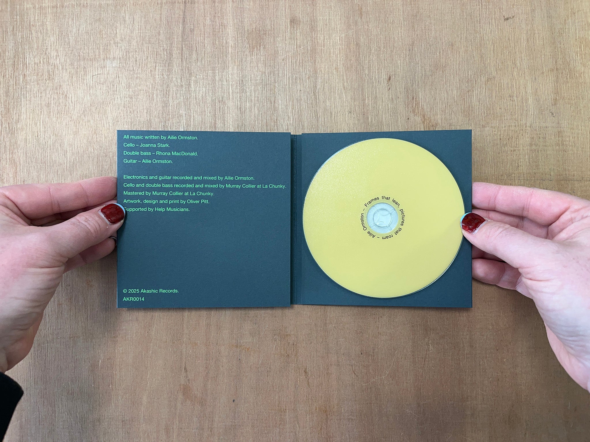 FRAMES THAT LEAN, PICTURES THAT ROAM by Ailie Ormston