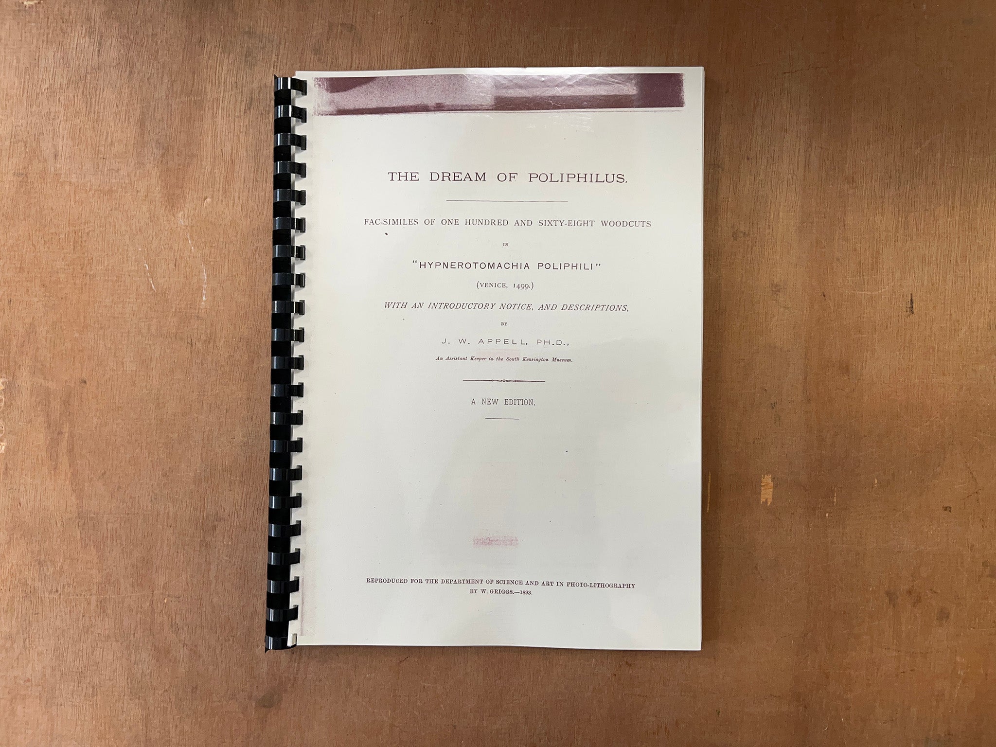 HYPNEROTOMACHIA POLIPHILI — OR, “POLIPHILO’S STRIFE OF LOVE IN A DREAM” THE COLOURING BOOK by Aldus Manutius & Erin Honeycutt