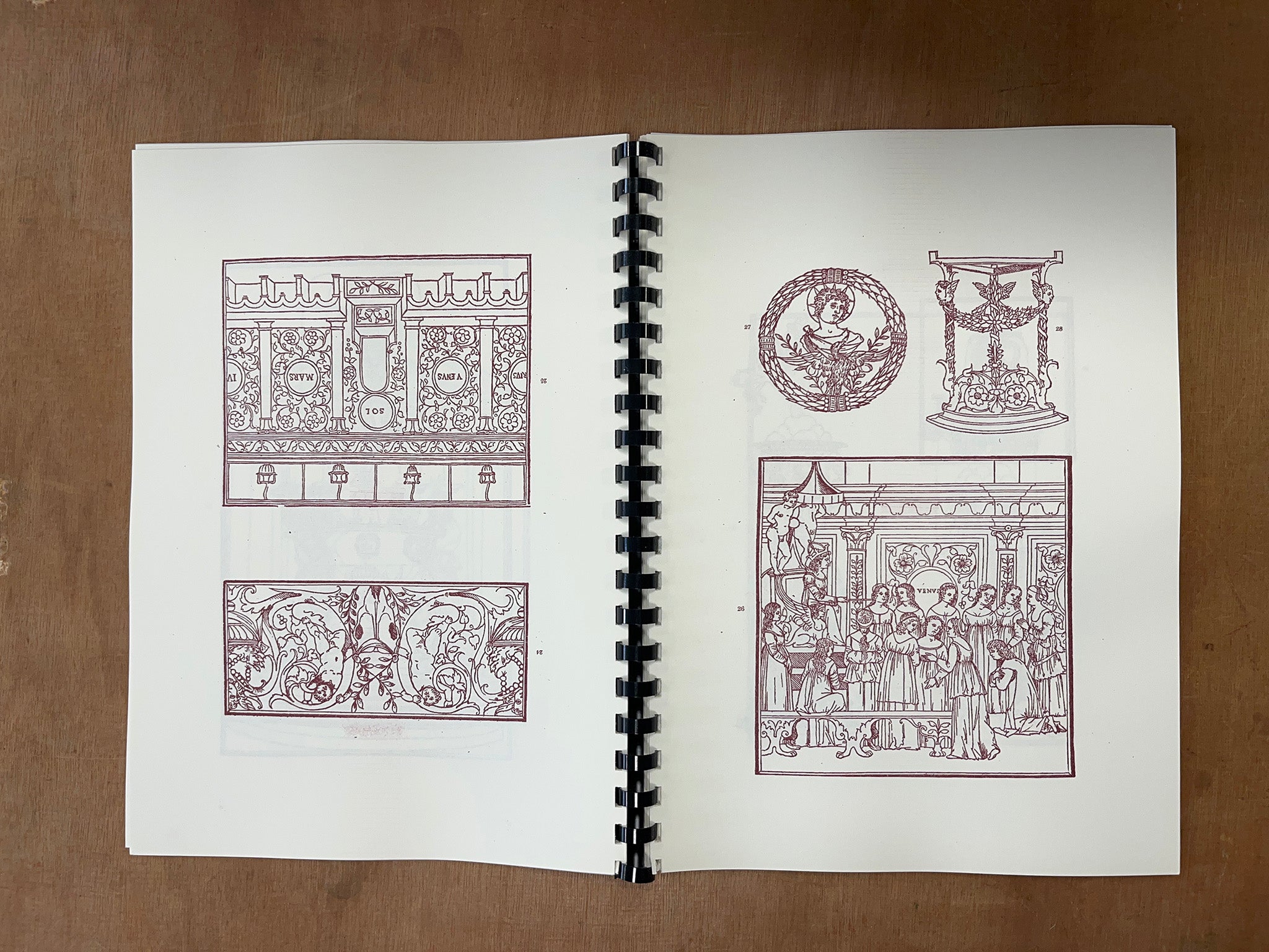 HYPNEROTOMACHIA POLIPHILI — OR, “POLIPHILO’S STRIFE OF LOVE IN A DREAM” THE COLOURING BOOK by Aldus Manutius & Erin Honeycutt