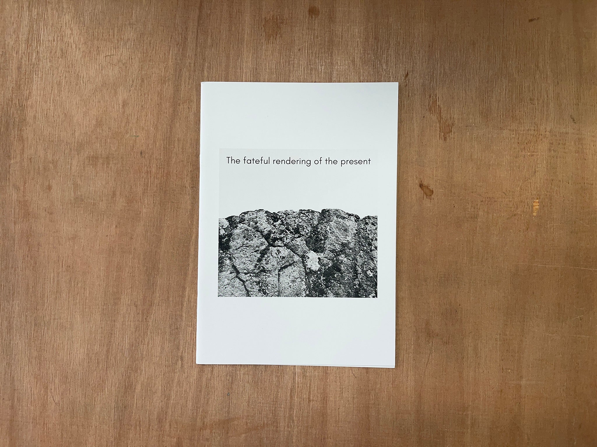 THE FATEFUL RENDERING OF THE PRESENT by Catherine Street & Ben Ewart-Dean