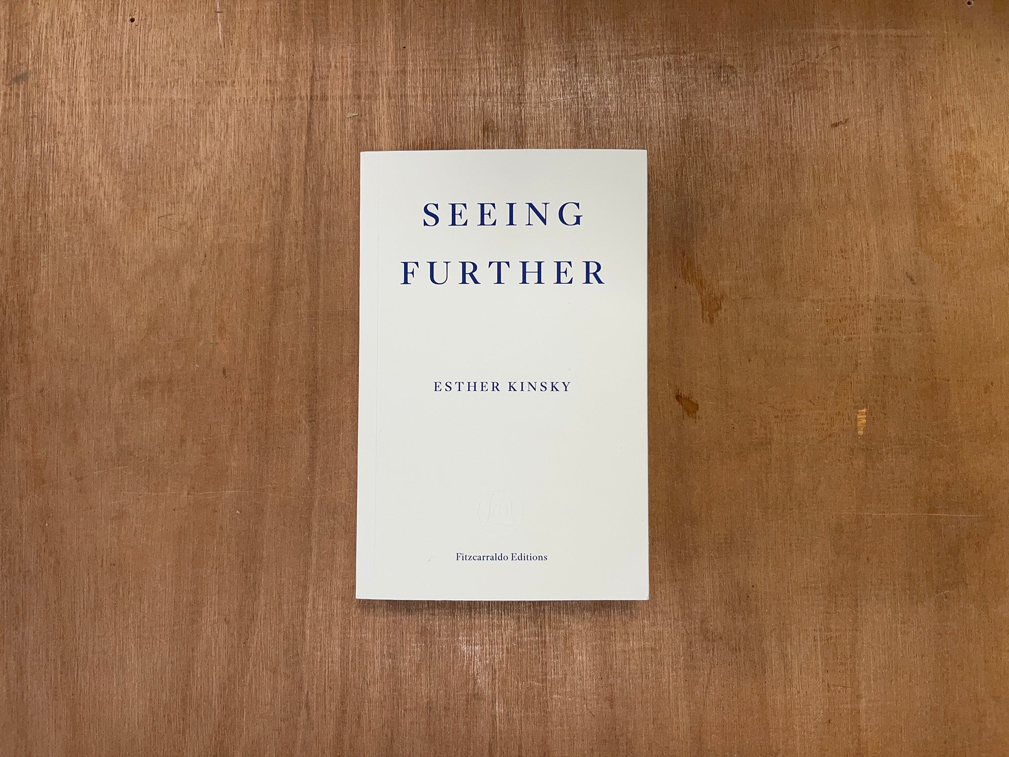 SEEING FURTHER by Esther Kinsky