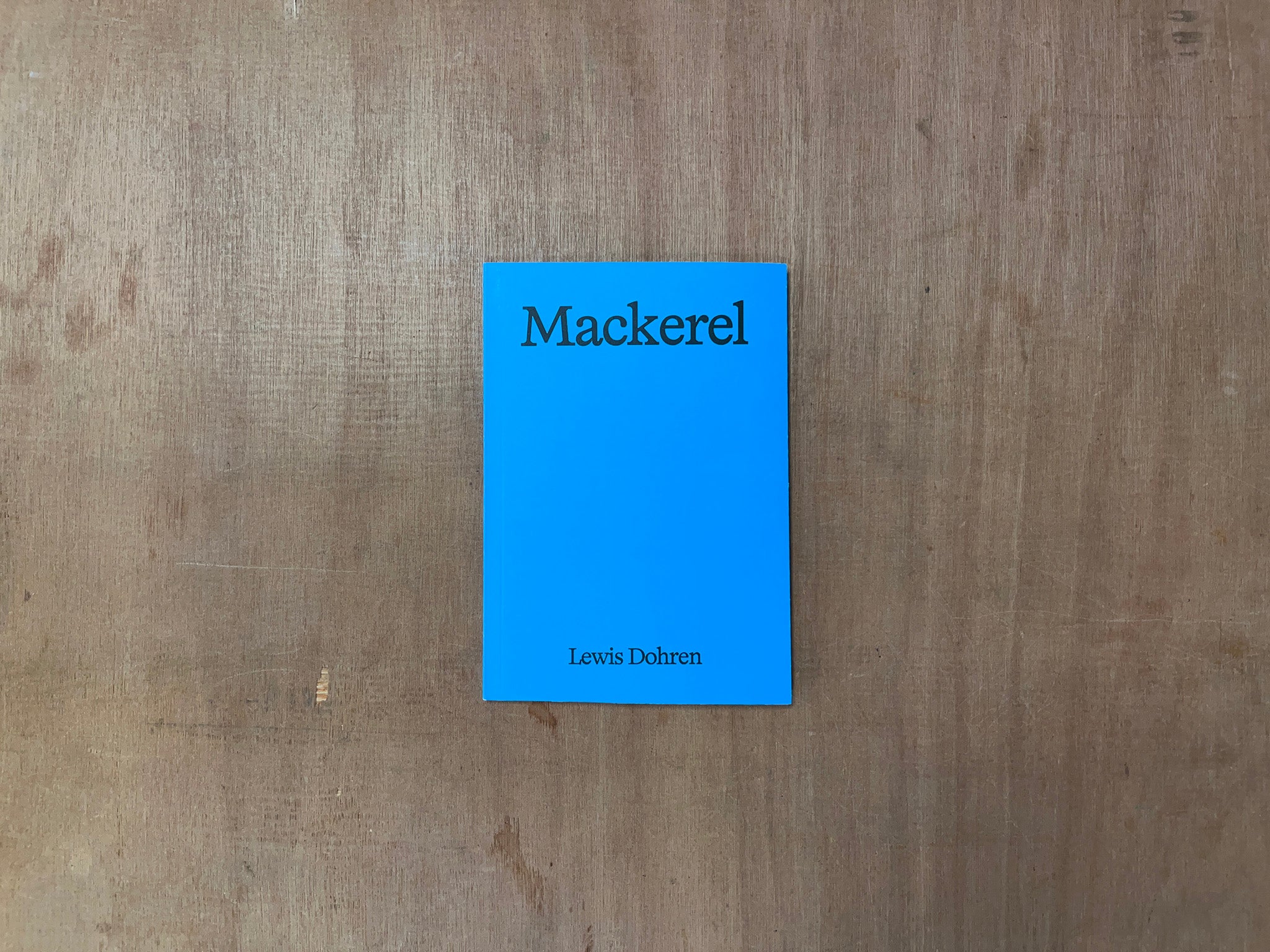 MACKEREL by Lewis Dohren