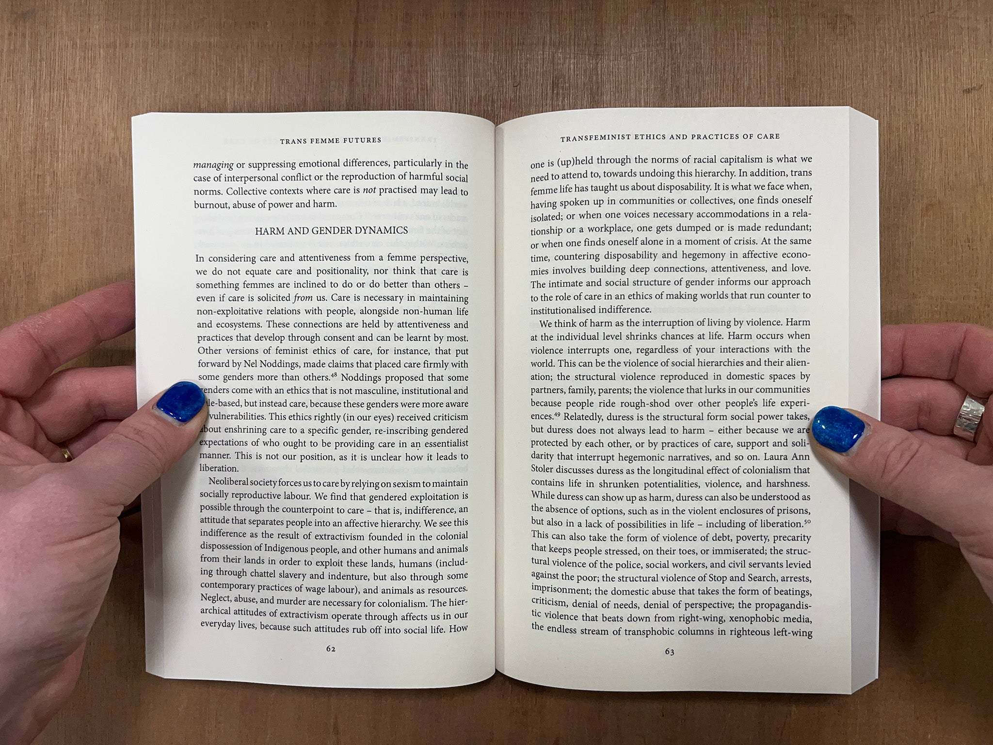 TRANS FEMME FUTURES: ABOLITIONIST ETHICS FOR TRANSFEMINIST WORLDS by N ...