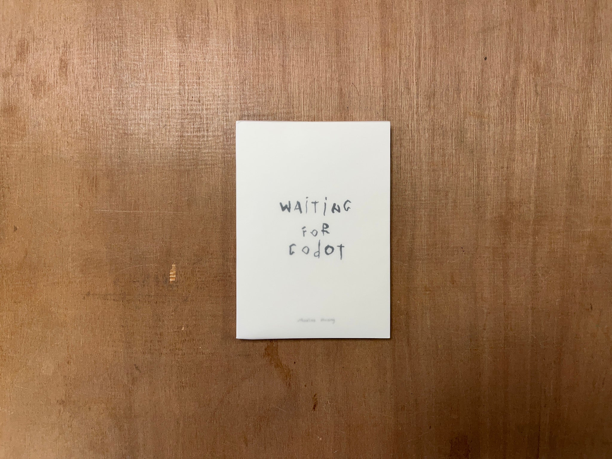 WAITING FOR GODOT by Maxine Huang