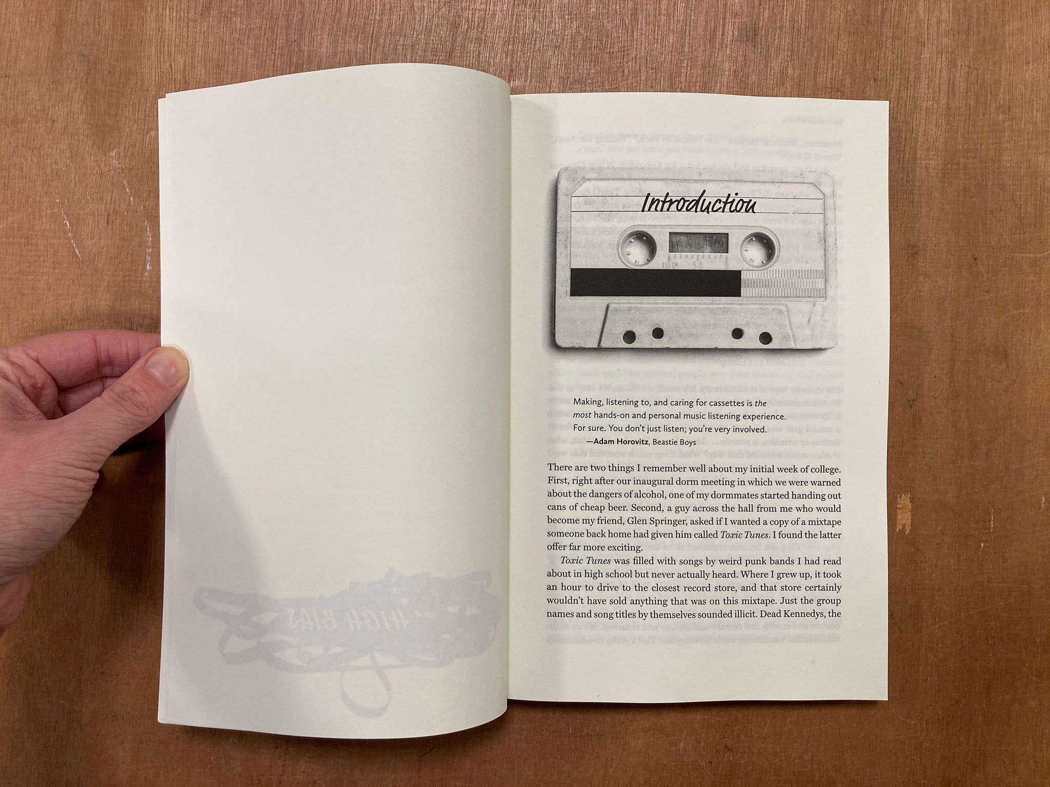 HIGH BIAS: THE DISTORTED HISTORY OF THE CASSETTE TAPE by Marc Masters