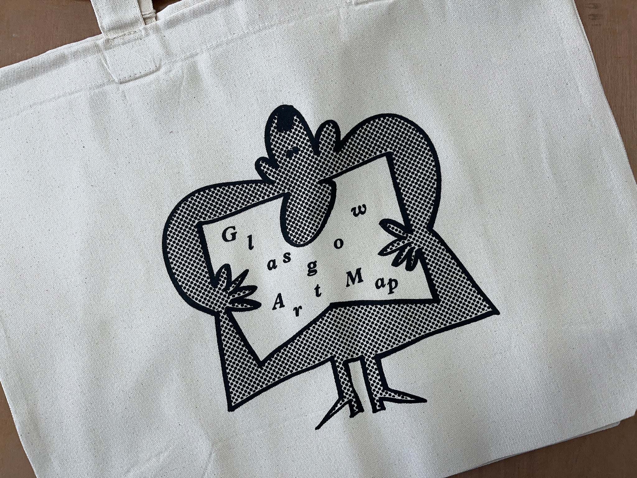 GLASGOW ART MAP TOTE BAG