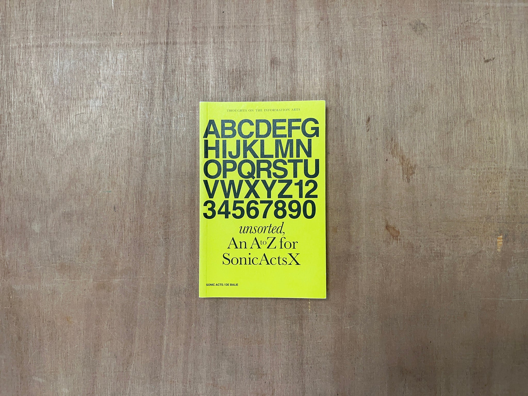 UNSORTED by Arie Altena (Ed.)