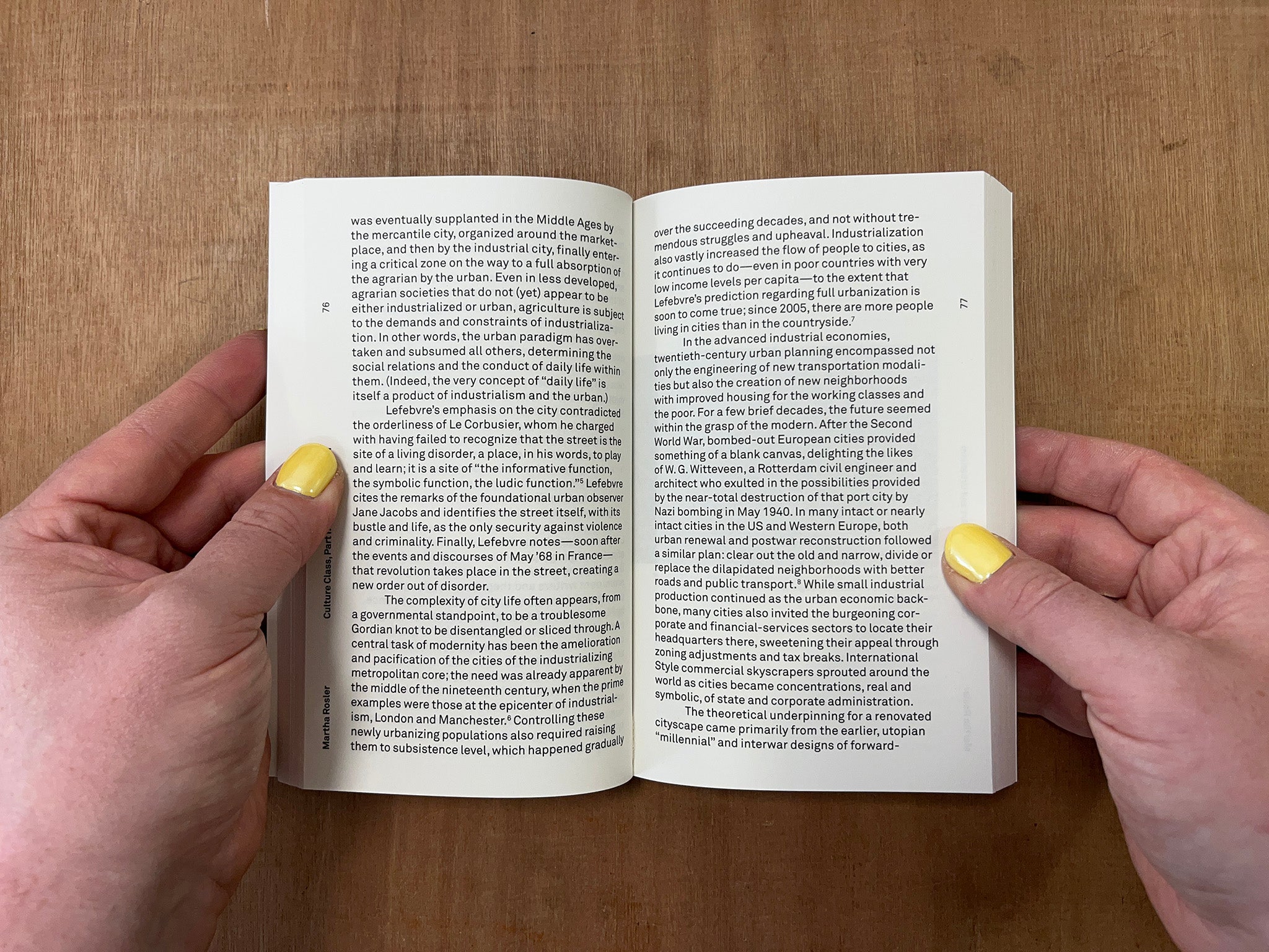 CULTURE CLASS by Martha Rosler