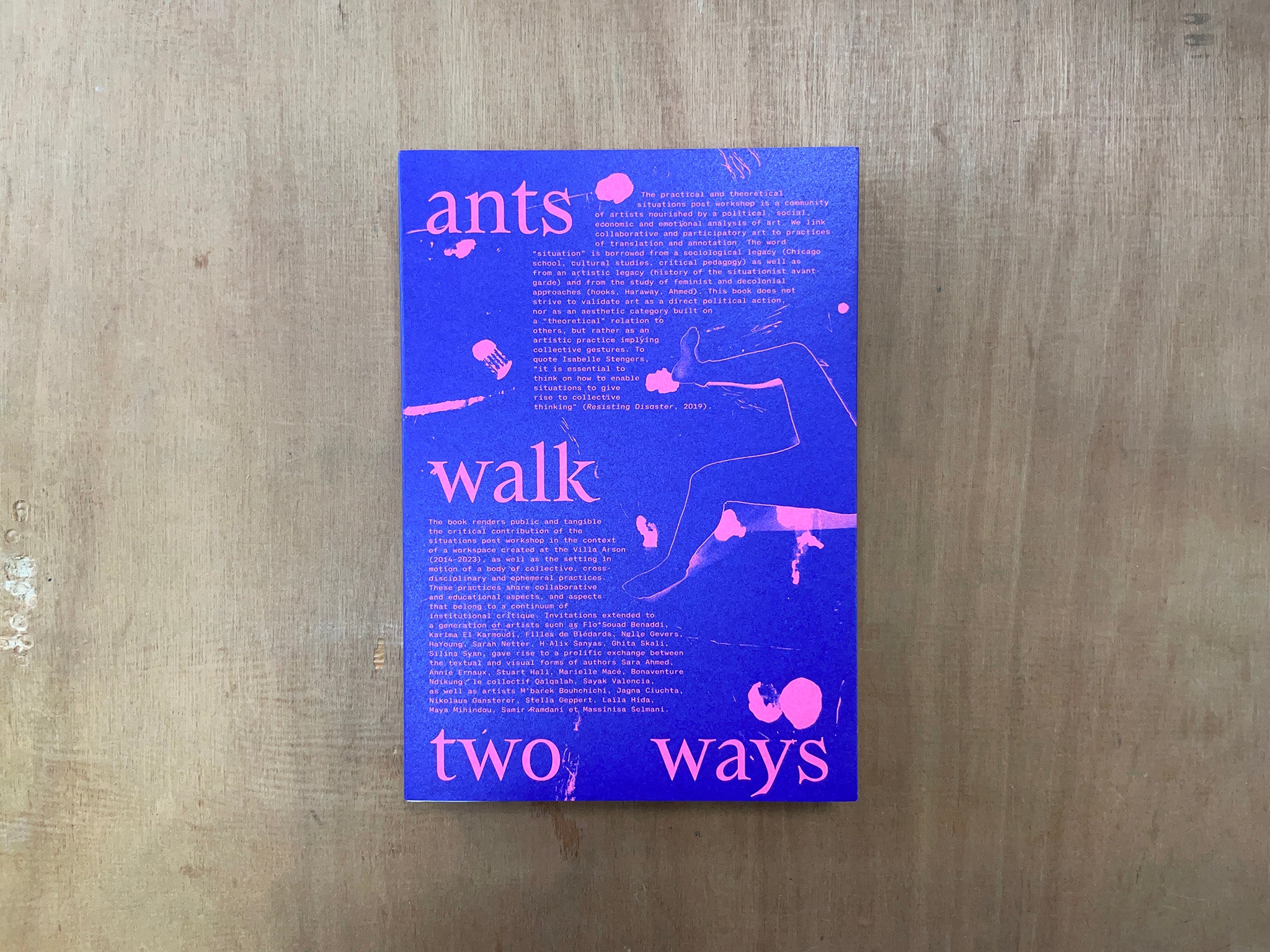 ANTS WALK TWO WAYS Ed. by Sophie Orlando & Katrin Ströbel