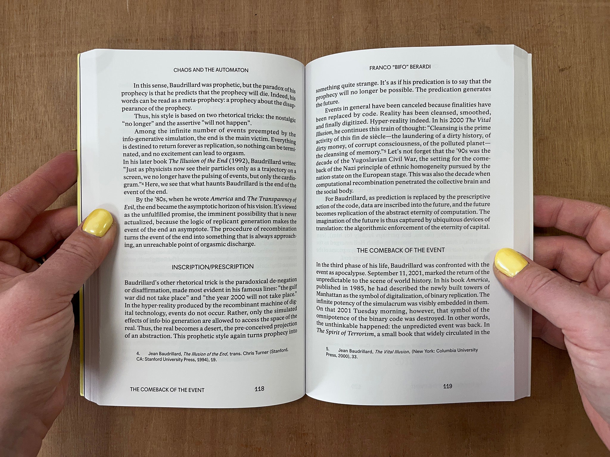 CHAOS AND THE AUTOMATON by Franco “Bifo” Berardi