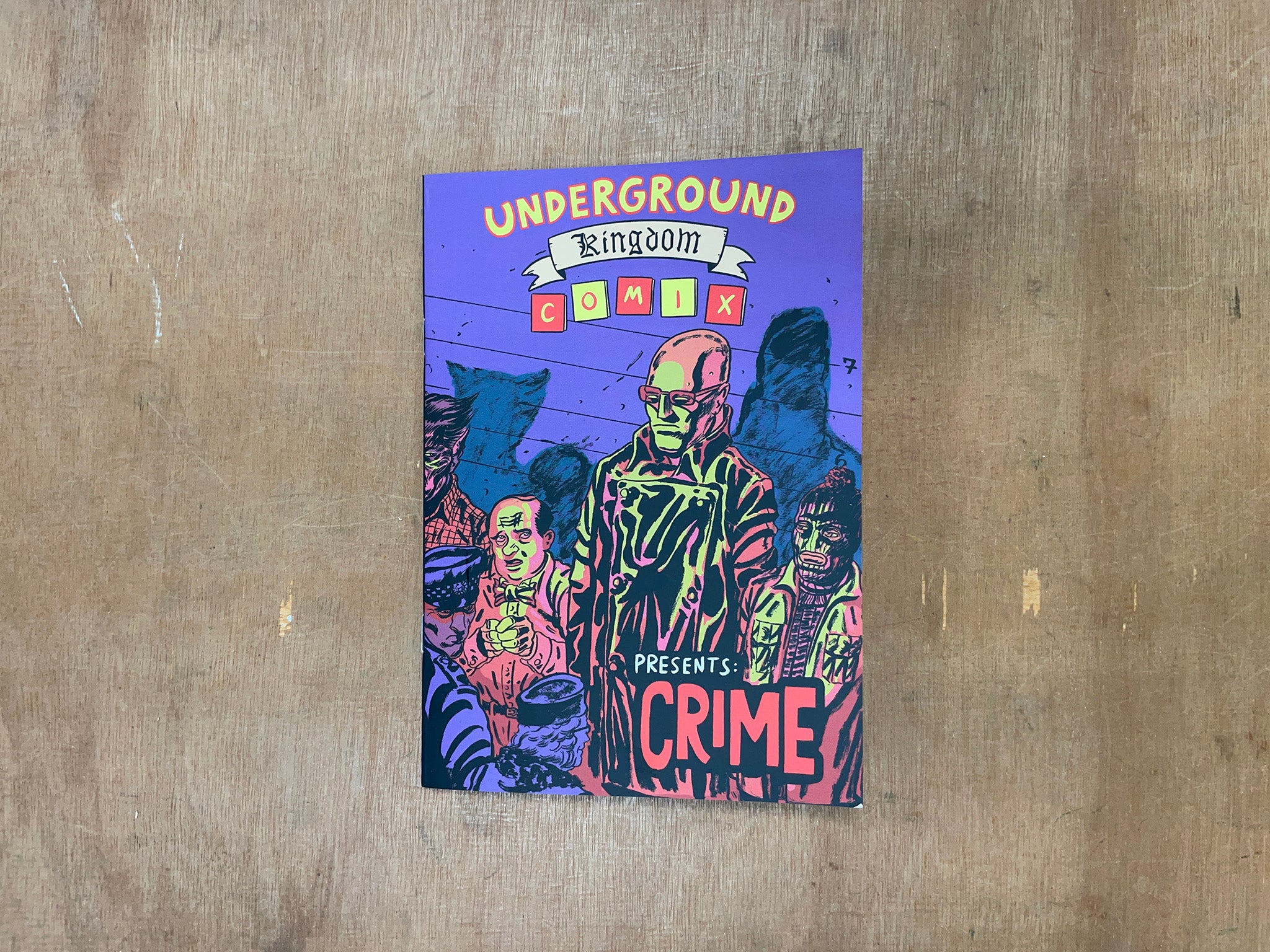 UNDERGROUND KINGDOM COMIX PRESENTS: CRIME by Various Artists