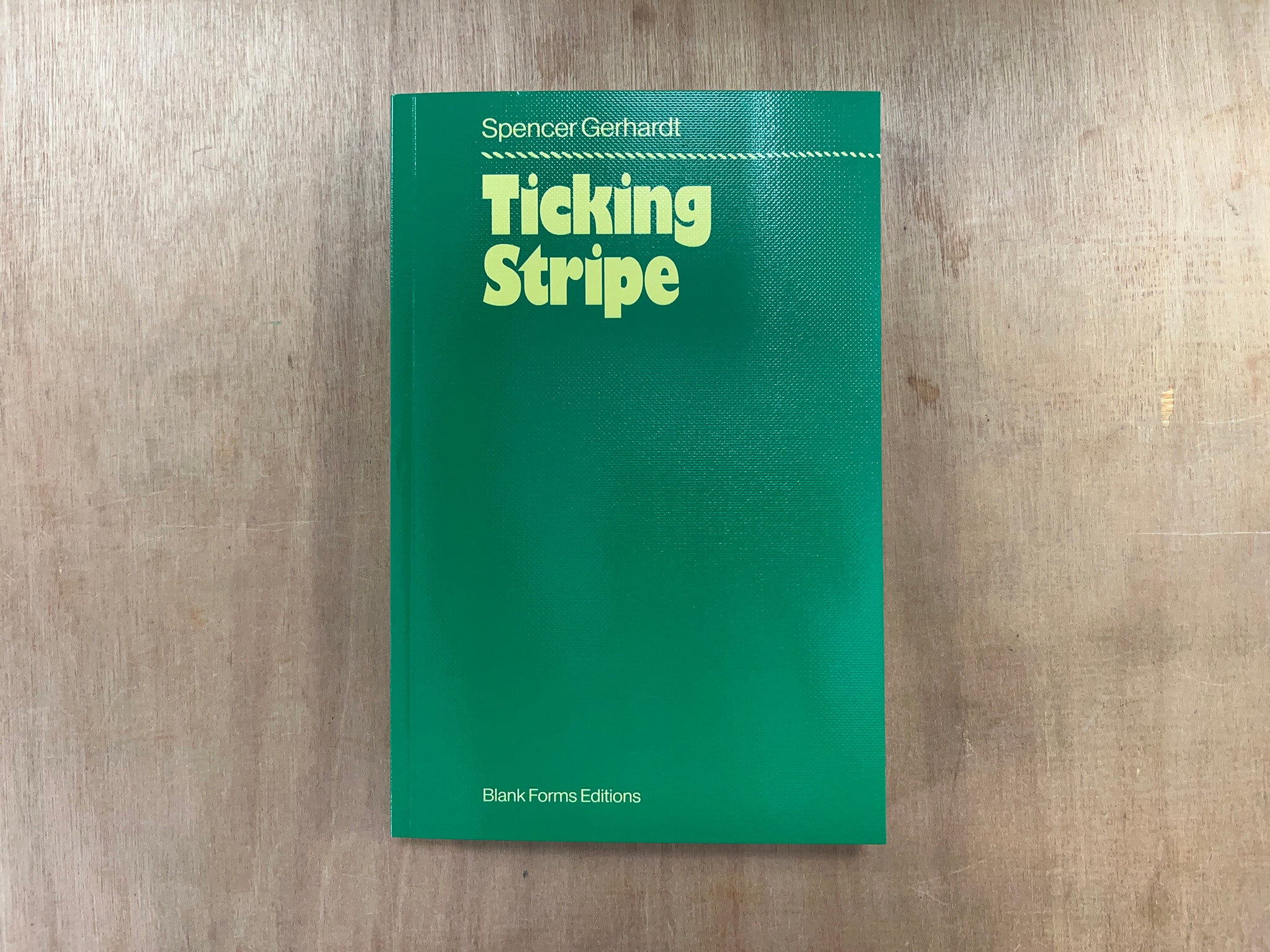 TICKING STRIPE by Spencer Gerhardt