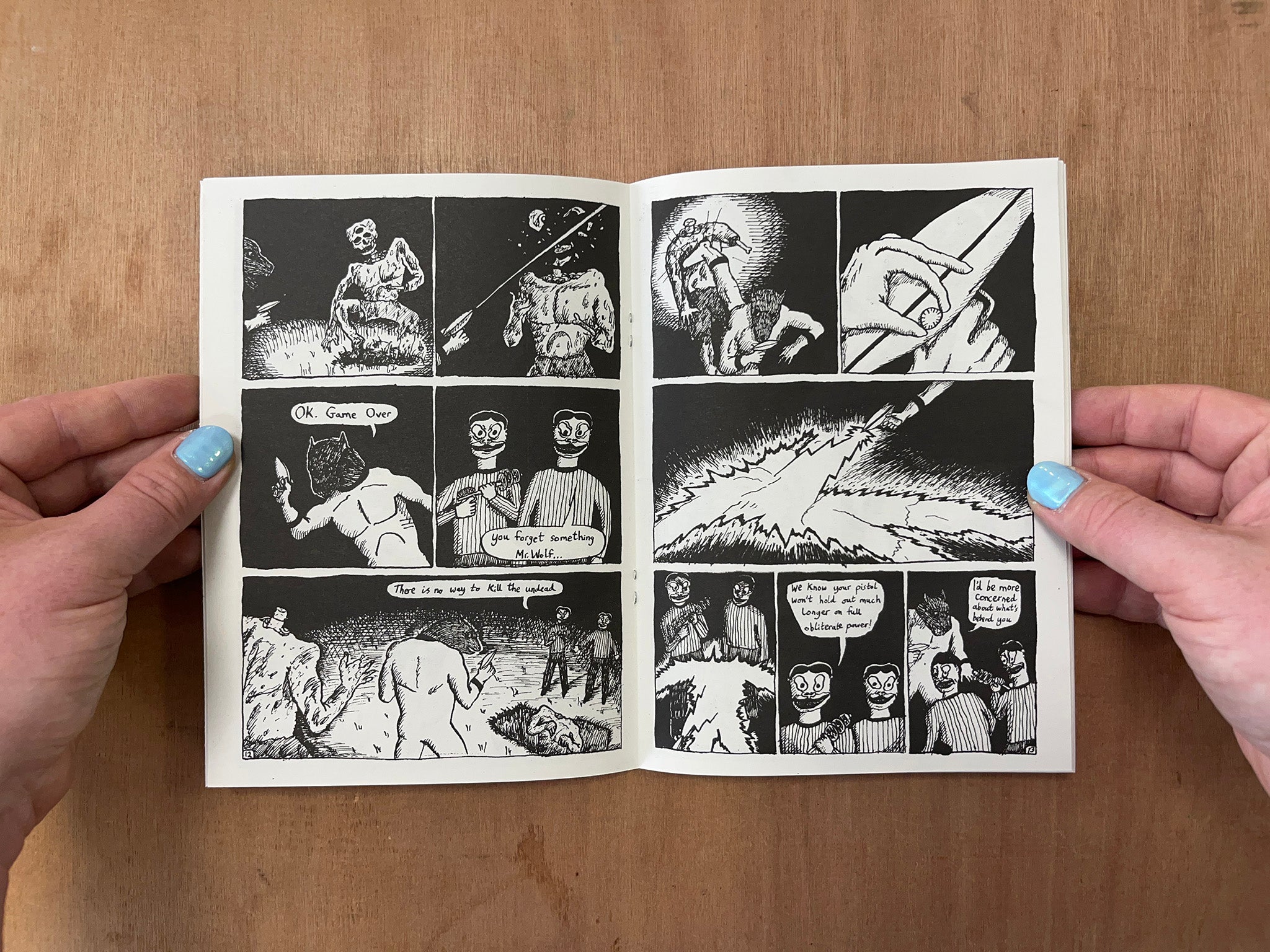 SPACE WOLF AND THE Y-RAY by Will Powers