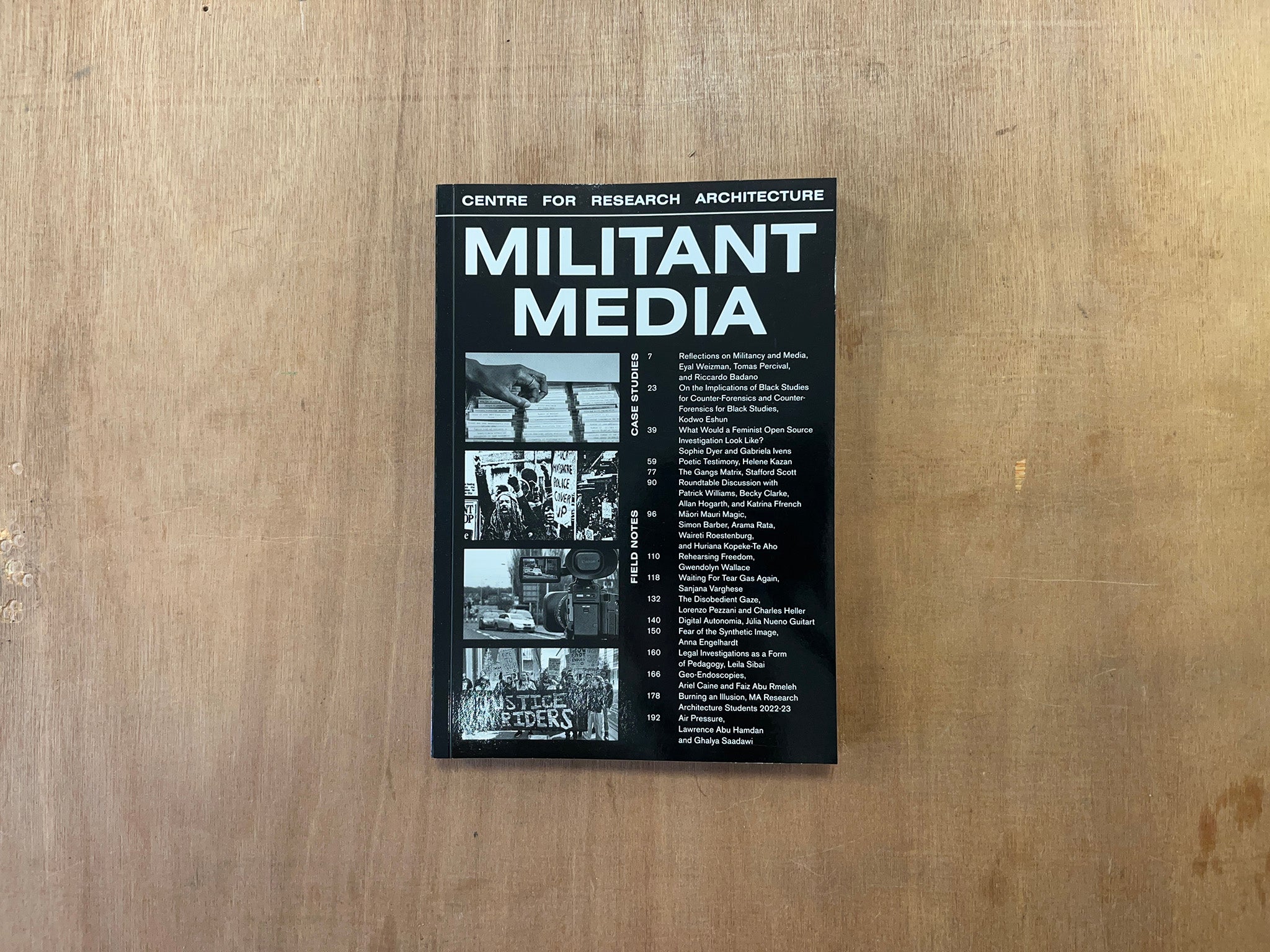 MILITANT MEDIA: CRA #2 Edited by Riccardo Badano, Tomas Percival & Susan Schuppli