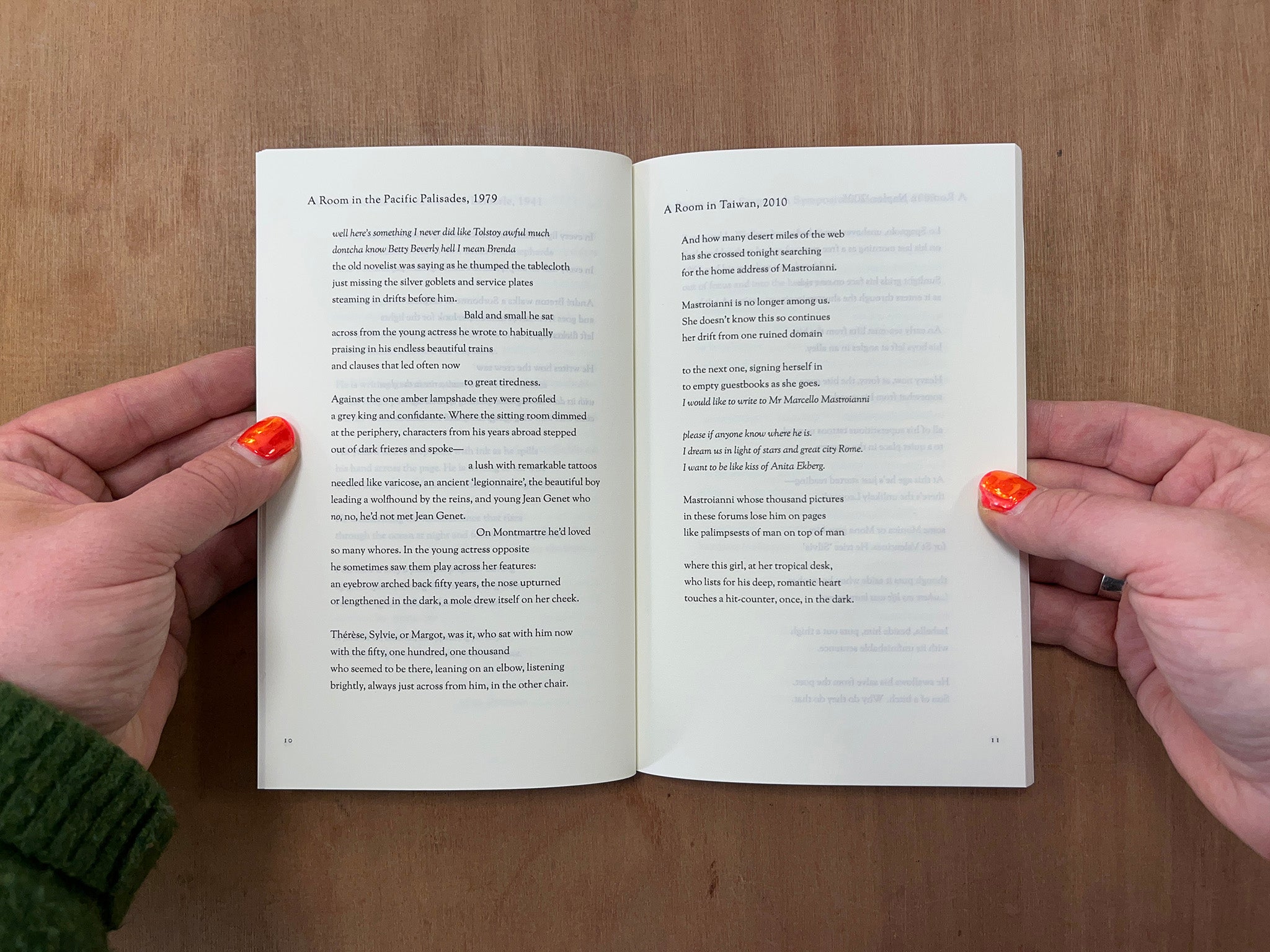 EXCERPTS FROM THE SCENIC WORLD by Matthew Gregory