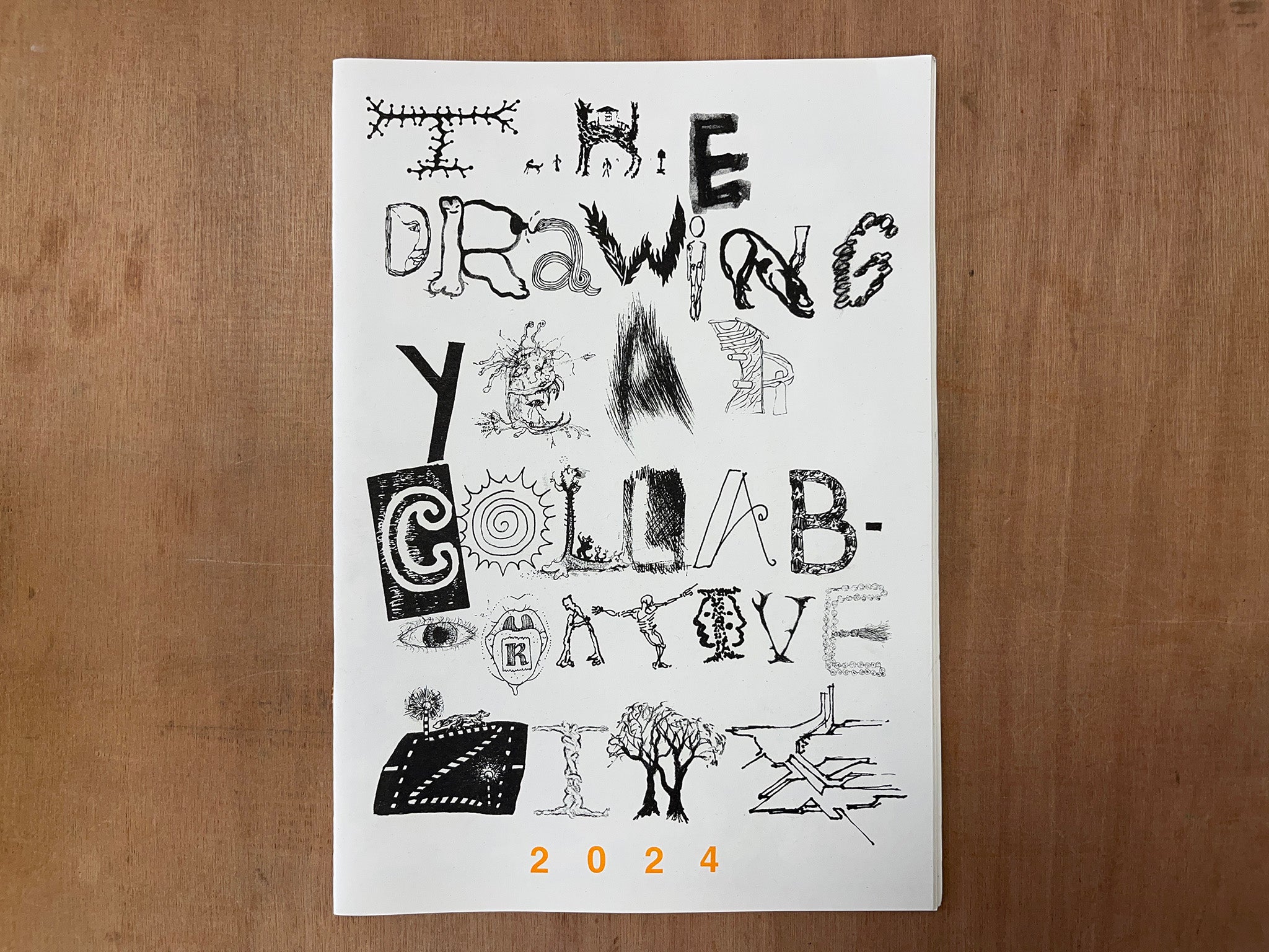 DRAWING YEAR COLLABORATIVE ZINE by Various Artists